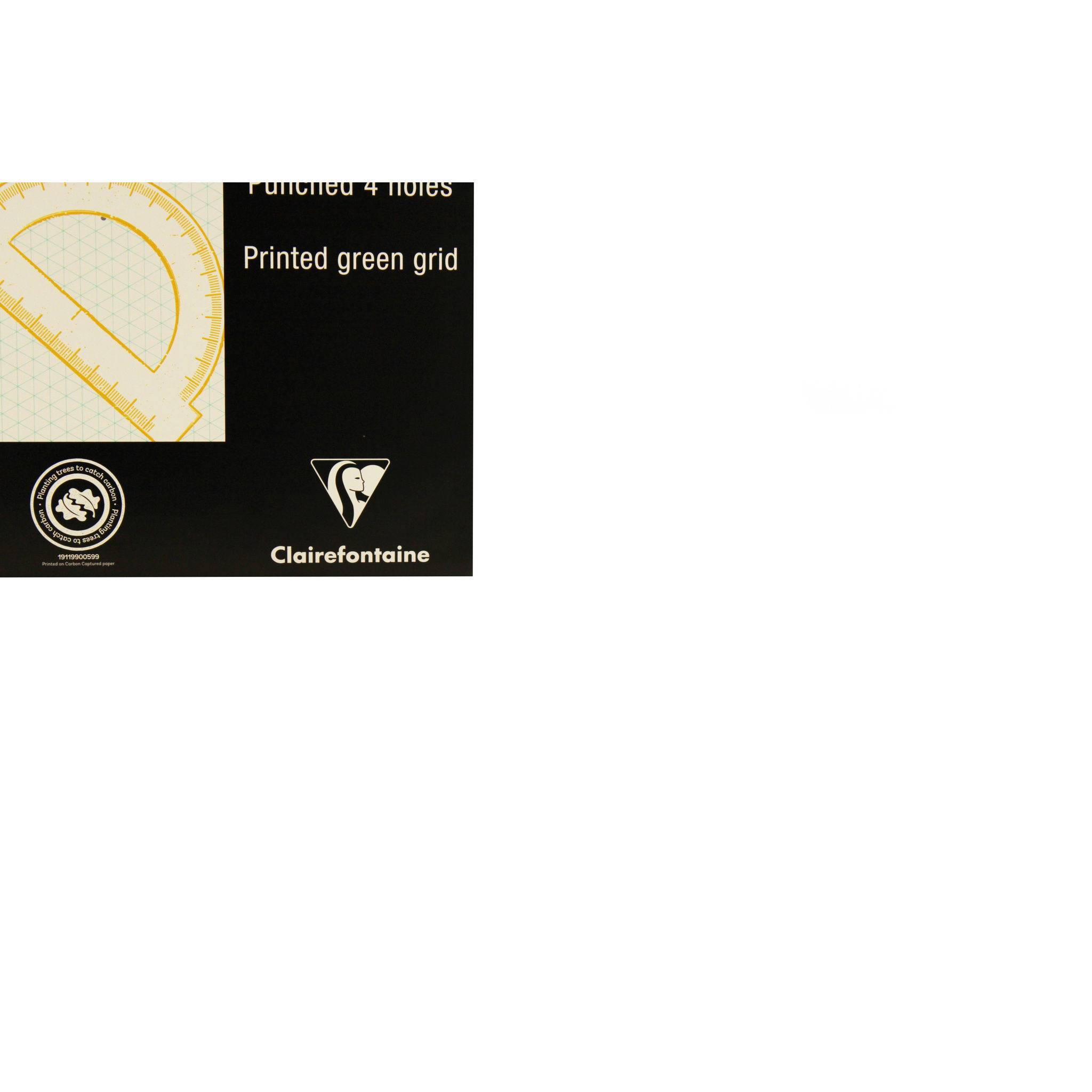 Clairefontaine 10x isometrisches Millimeterpapier Block A4, 50 Blatt J424BZ