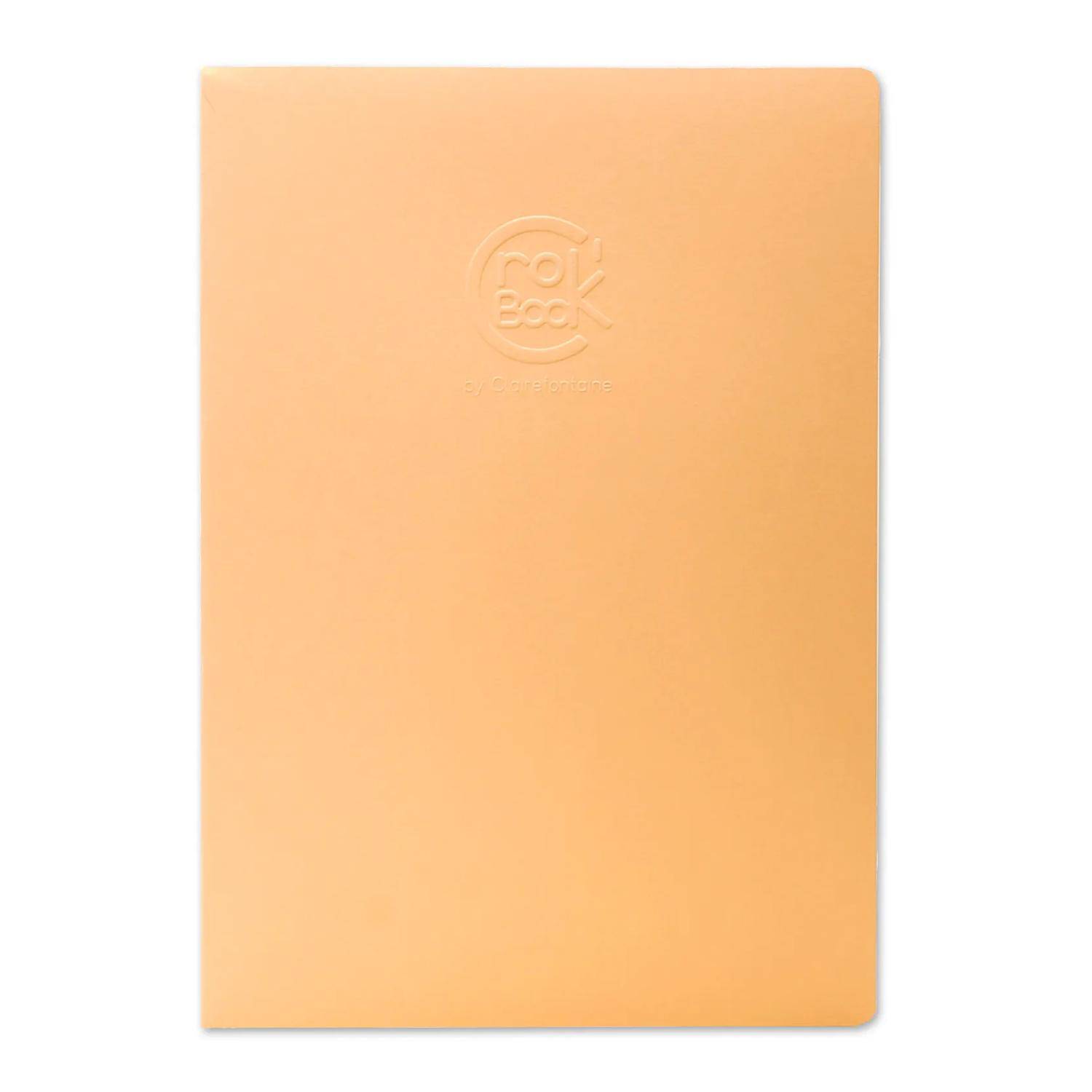 Clairefontaine 10x Skizzenheft Crok'Book 24x32cm Hochformat 24 Blatt weiß 6036C