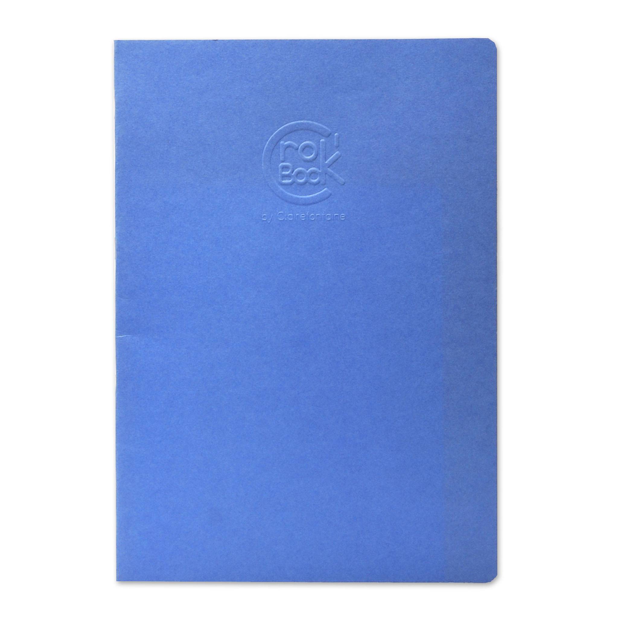 Clairefontaine 10x Skizzenheft Crok'Book 24x32cm Hochformat 24 Blatt weiß 6036C