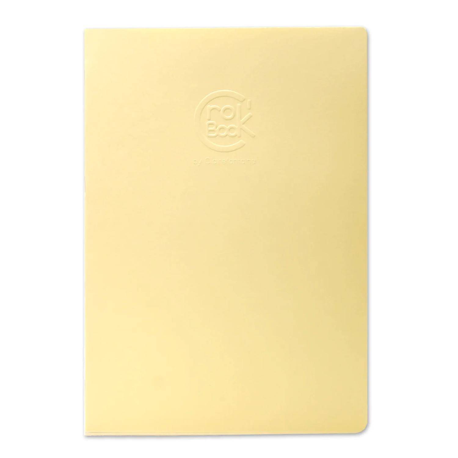 Clairefontaine 10x Skizzenheft Crok'Book 24x32cm Hochformat 24 Blatt weiß 6036C