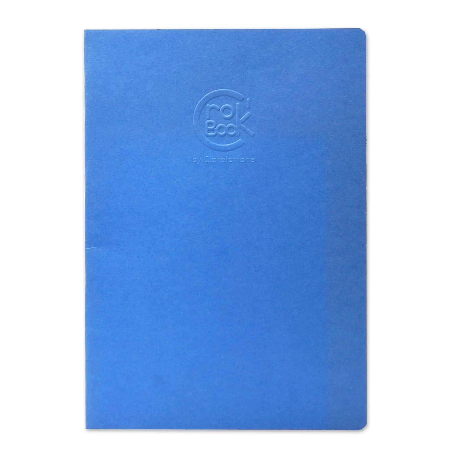 Clairefontaine 10x Skizzenheft Crok'Book 24x32cm Hochformat 24 Blatt weiß 6036C