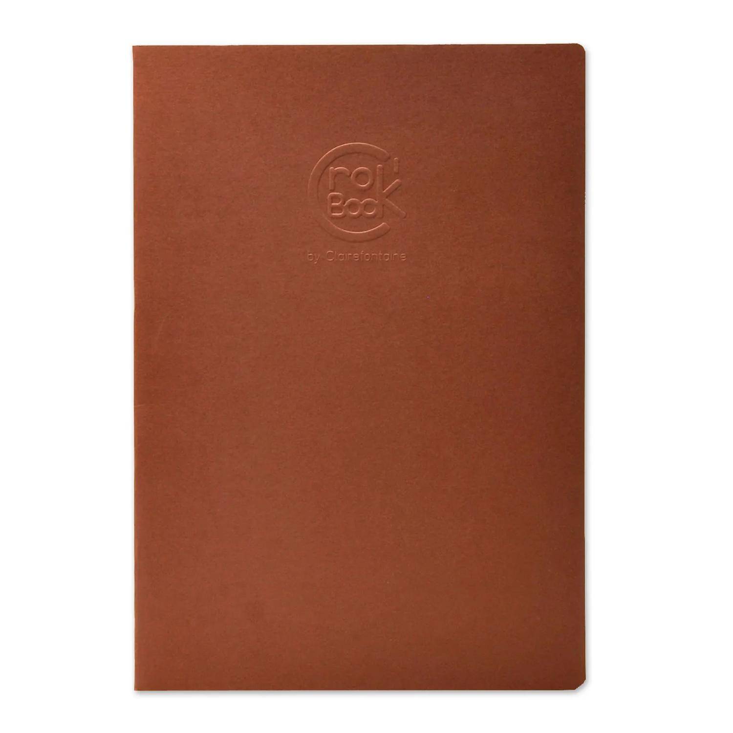 Clairefontaine 10x Skizzenheft Crok'Book 24x32cm Hochformat 24 Blatt weiß 6036C