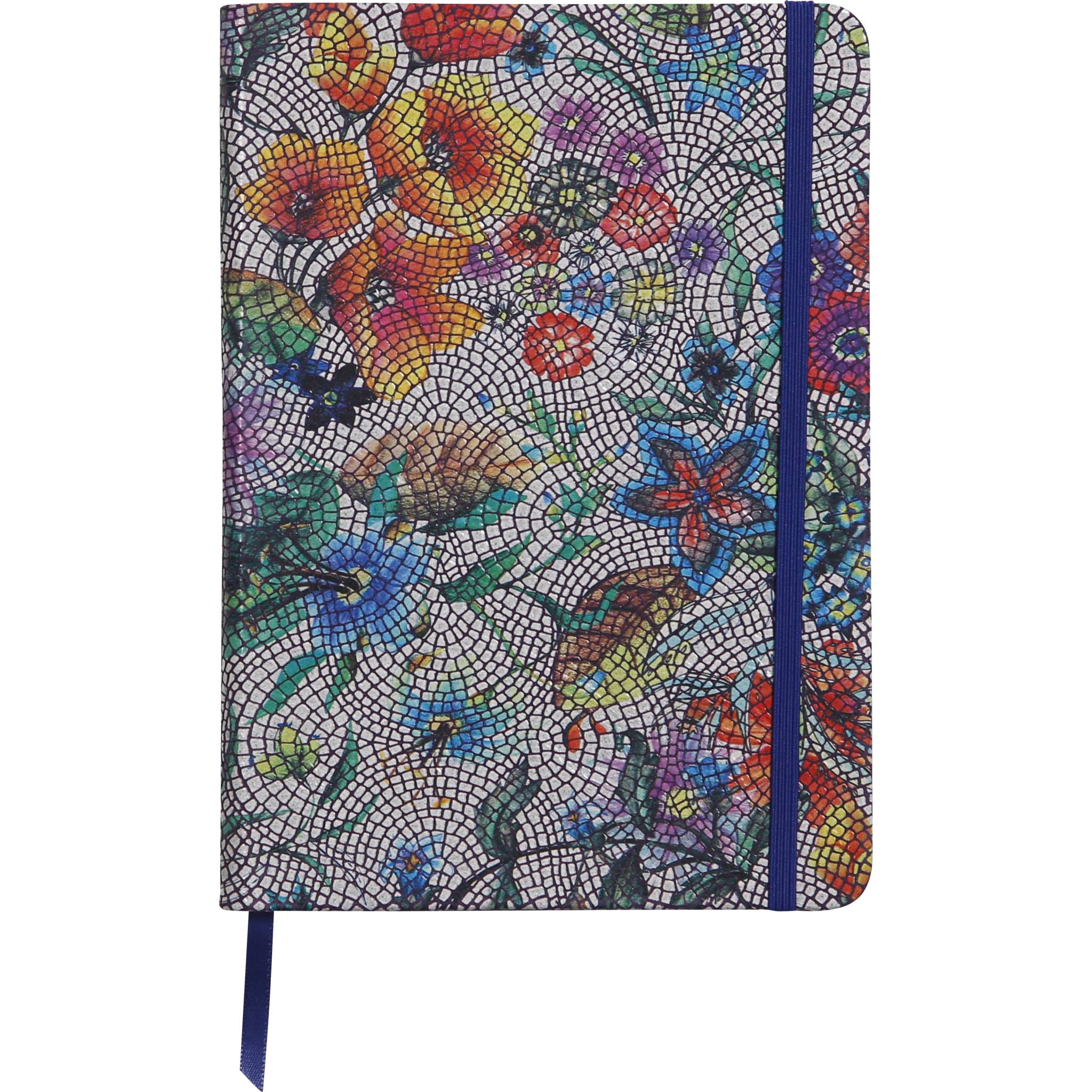 Clairefontaine 4x Notizbuch A5 72 Blatt 90g liniert Blumen 400120C