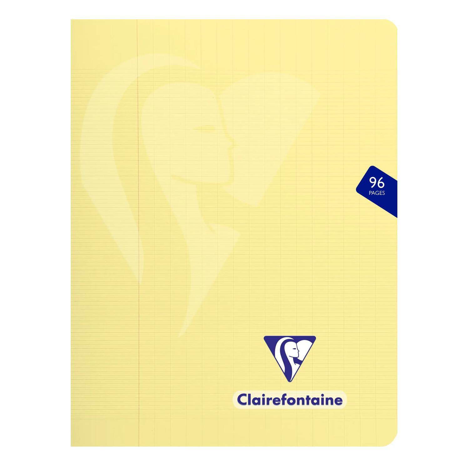 Clairefontaine 10x Mimesys Pastell, Heft 17x22 cm, 48 Blatt 90g Sortiert 308741C
