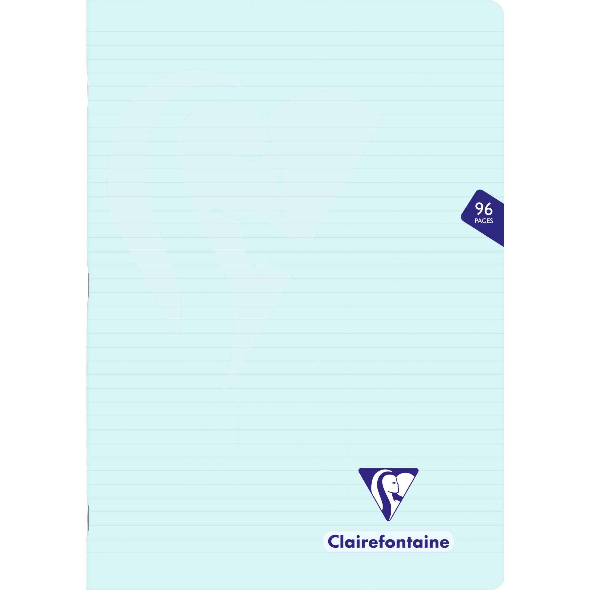 Clairefontaine 10x Mimesys Pastell, Heft A4, 48 Blatt liniert Sortiert 308166C