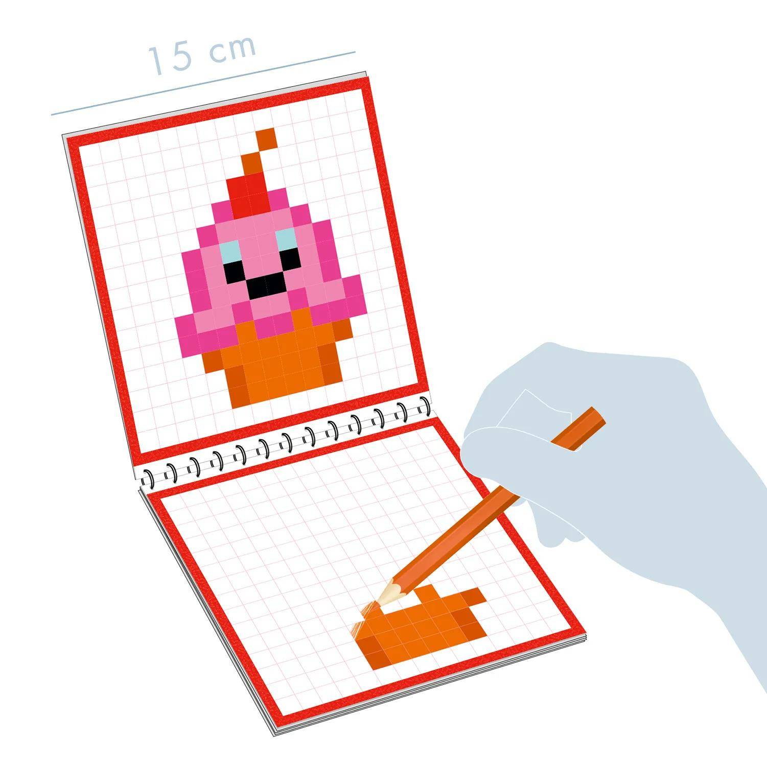 Avenue Mandarine 5x Graffy Pixel, Kawai Leckereien - Mehrfarbig GY099C
