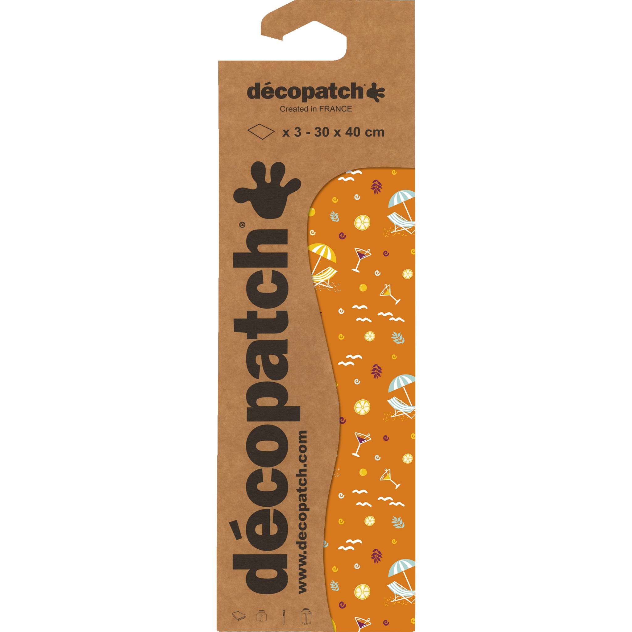 Décopatch 6x Pkg 3Bl identisch Ref 922 - C922C