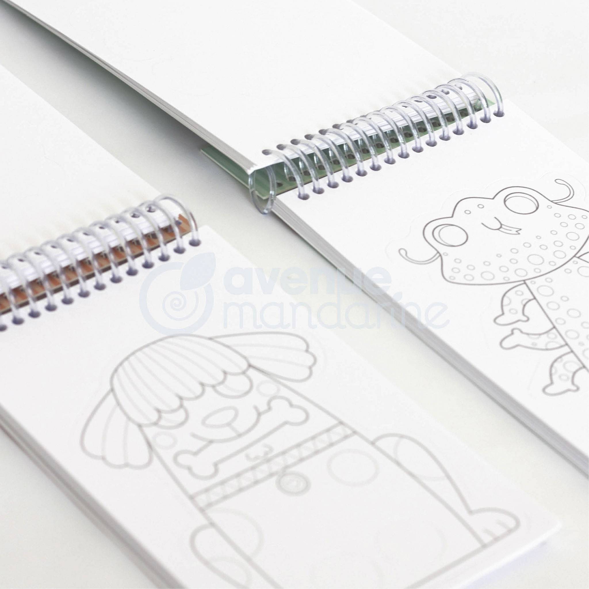 Avenue Mandarine 5x Graffy Puppet, Fantastische Tierwesen - Grün GY096C