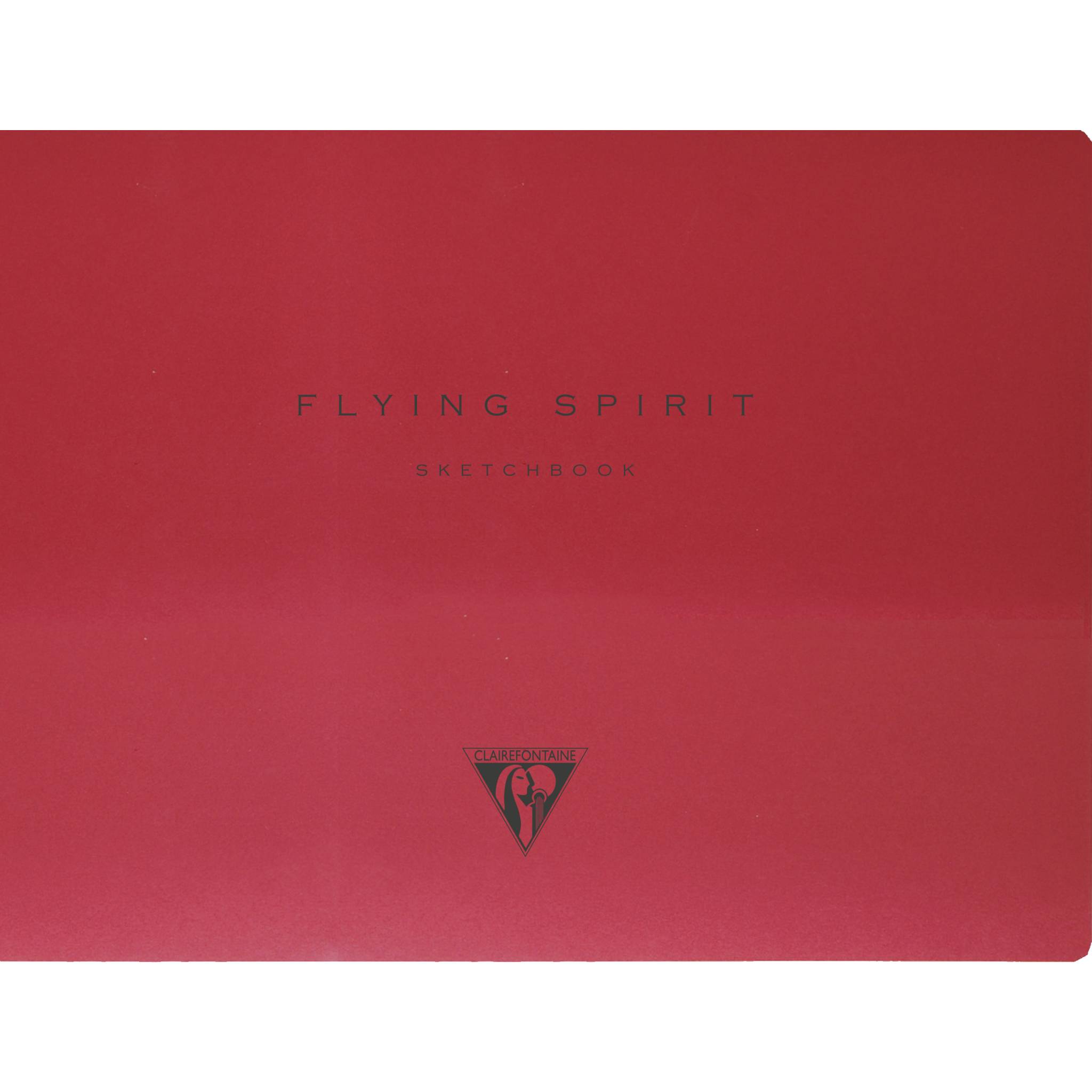 Clairefontaine 5x Skizzenheft mit Fadenbindung, 60 Blatt 21x16cm 90g Rot 930033C