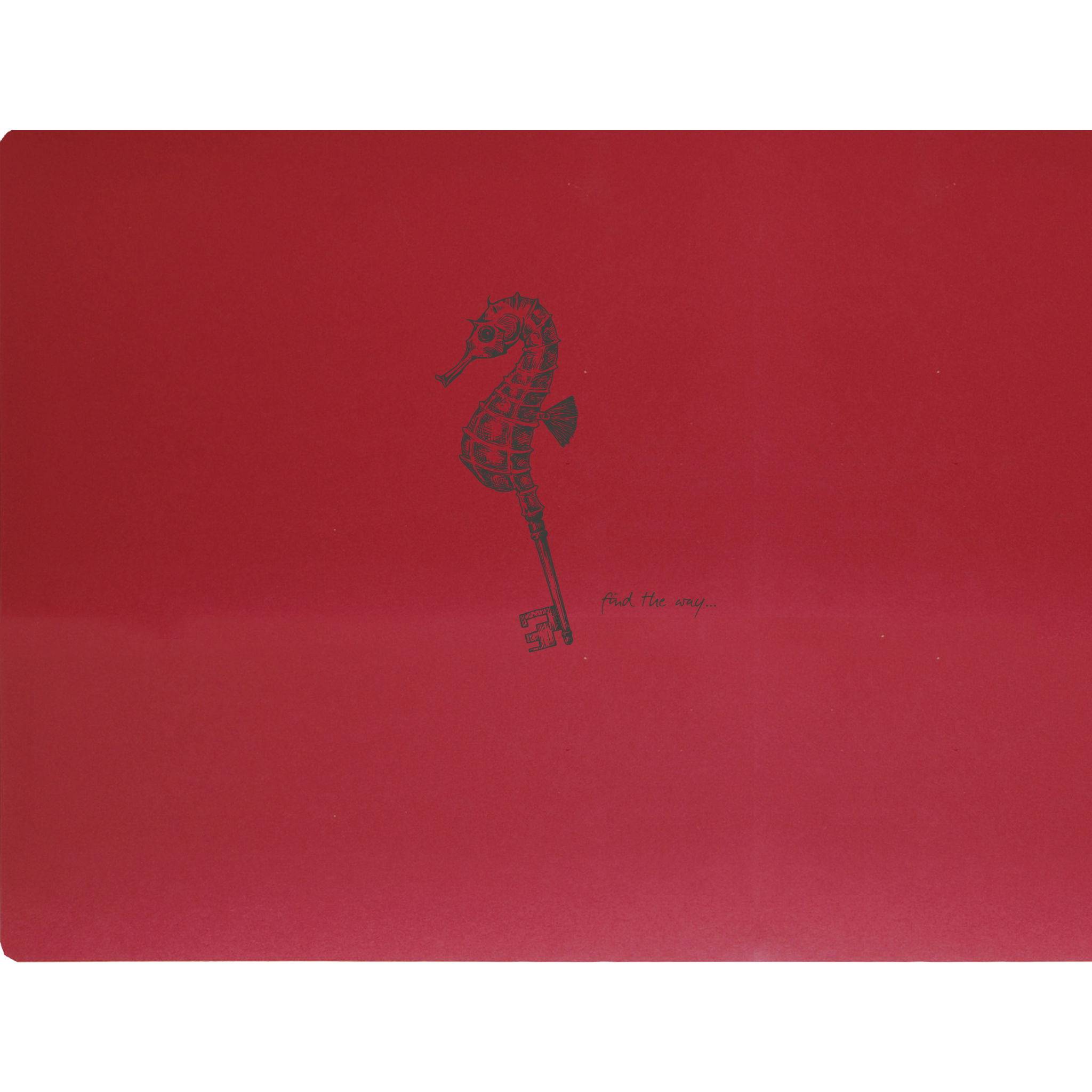 Clairefontaine 5x Skizzenheft mit Fadenbindung, 60 Blatt 21x16cm 90g Rot 930033C