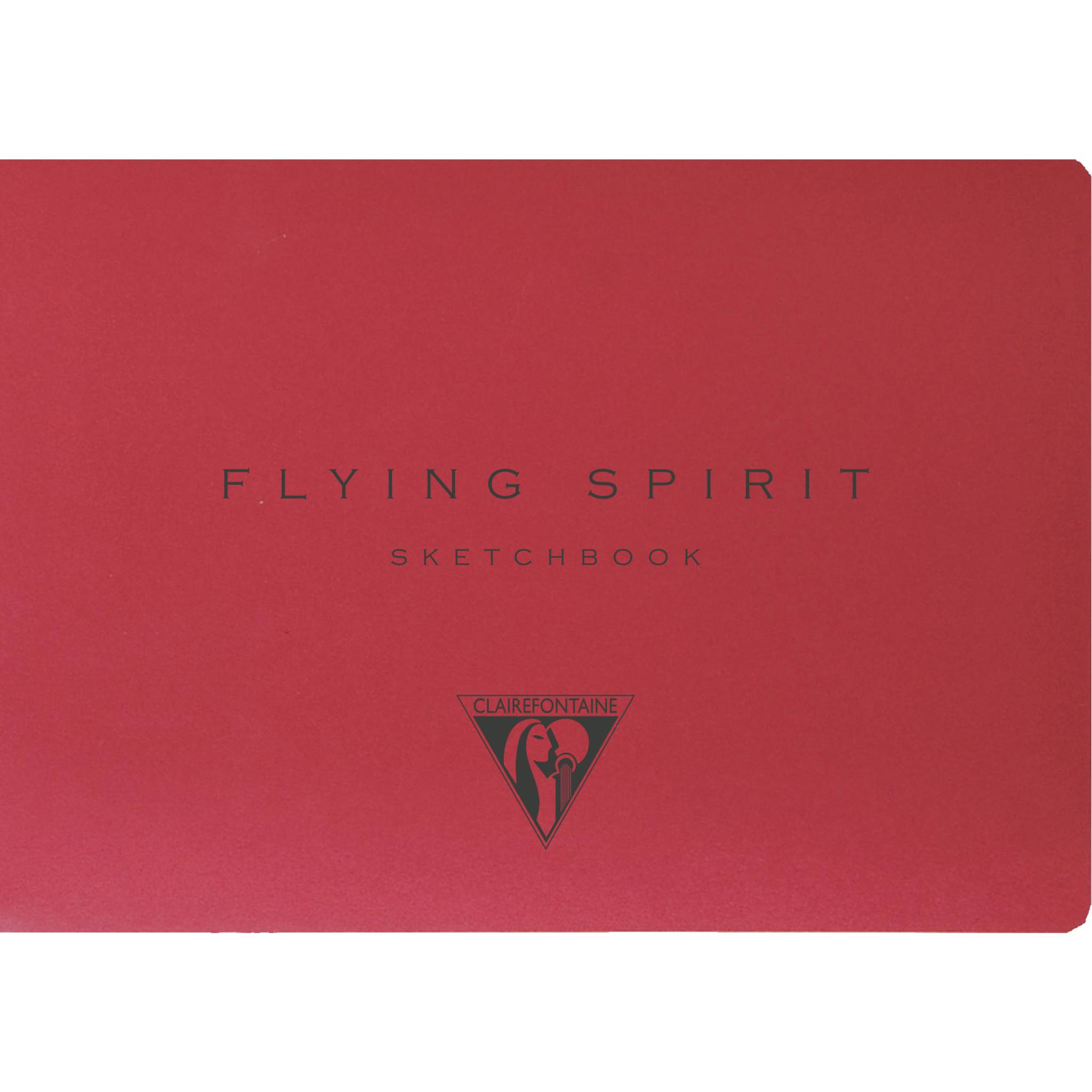 Clairefontaine 5x Flying Spirit, Skizzenheft, 50 Blatt A6 90g - Rot 930034C