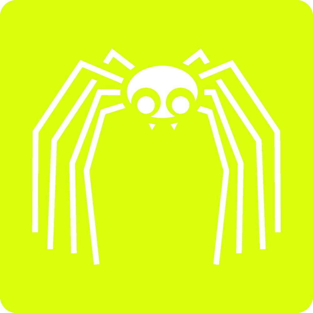 Avenue Mandarine 3x 6-teiliges Schablonenset für Kinder, Halloween Orange PO003O