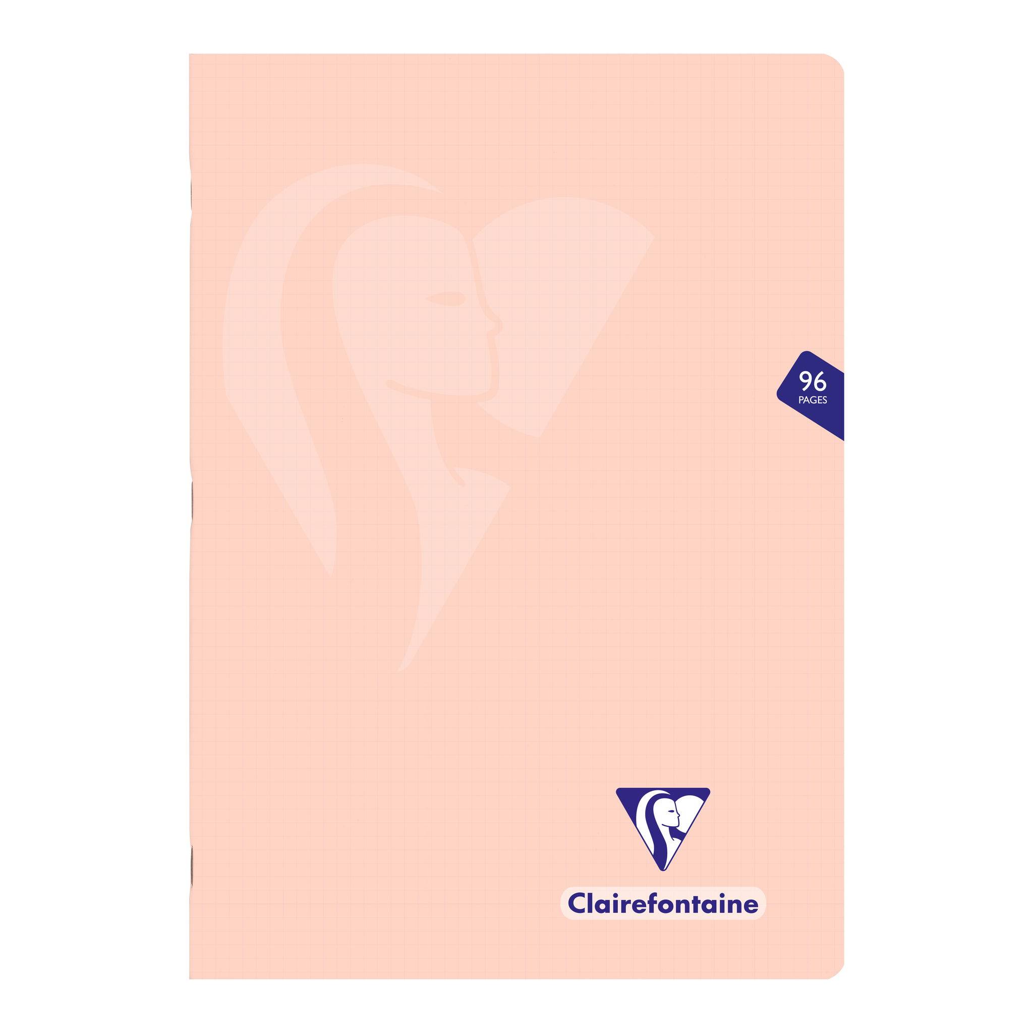 Clairefontaine 10x Mimesys Pastell, Heft A4, 48 Blatt kariert Sortiert 308162C