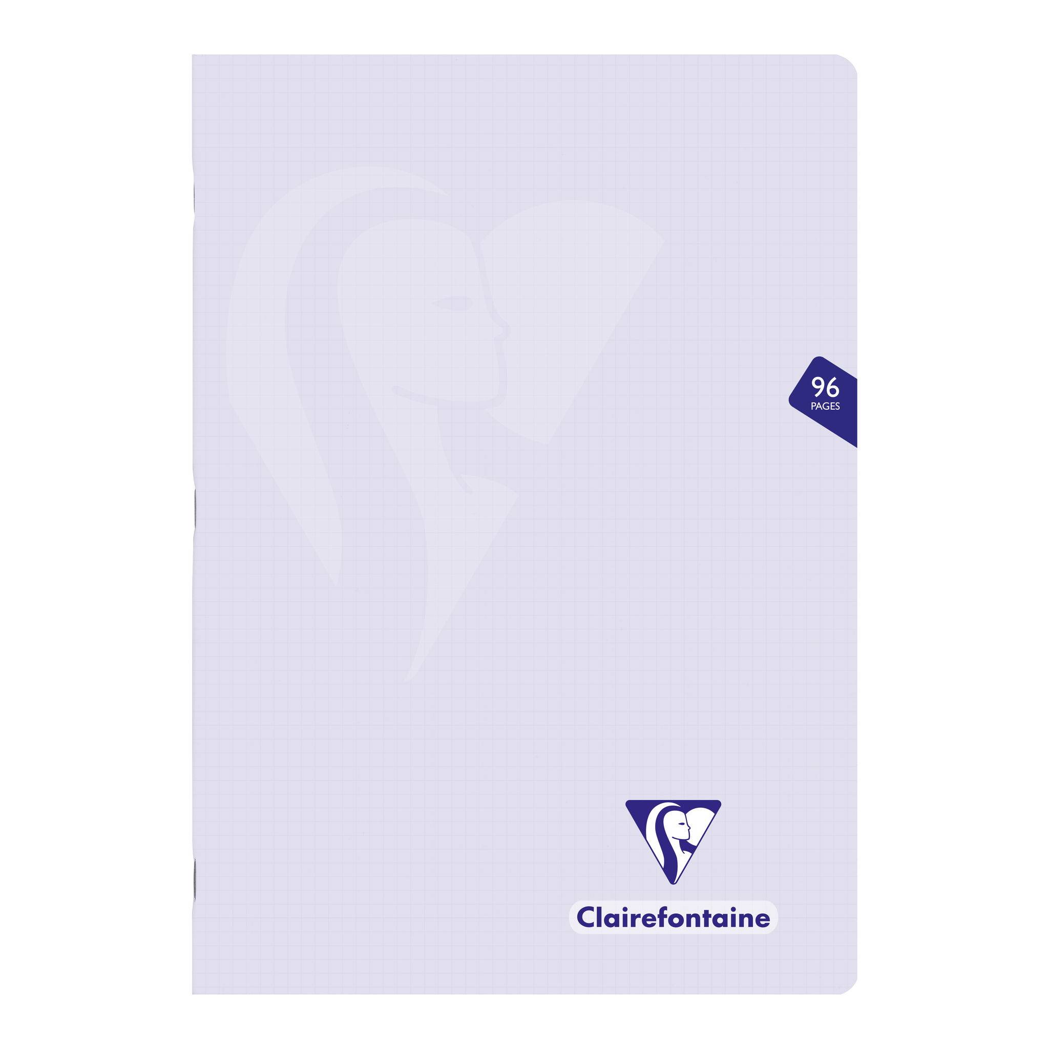 Clairefontaine 10x Mimesys Pastell, Heft A4, 48 Blatt kariert Sortiert 308162C