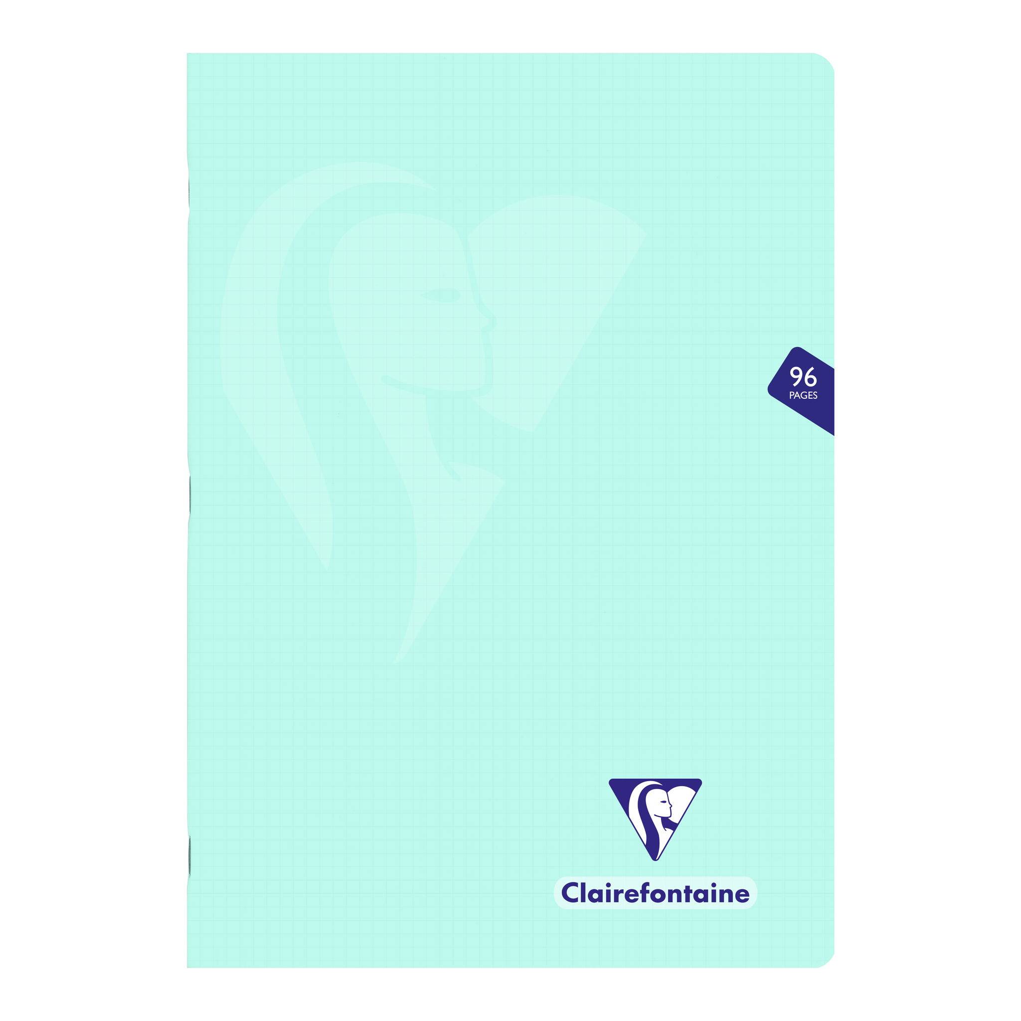Clairefontaine 10x Mimesys Pastell, Heft A4, 48 Blatt kariert Sortiert 308162C