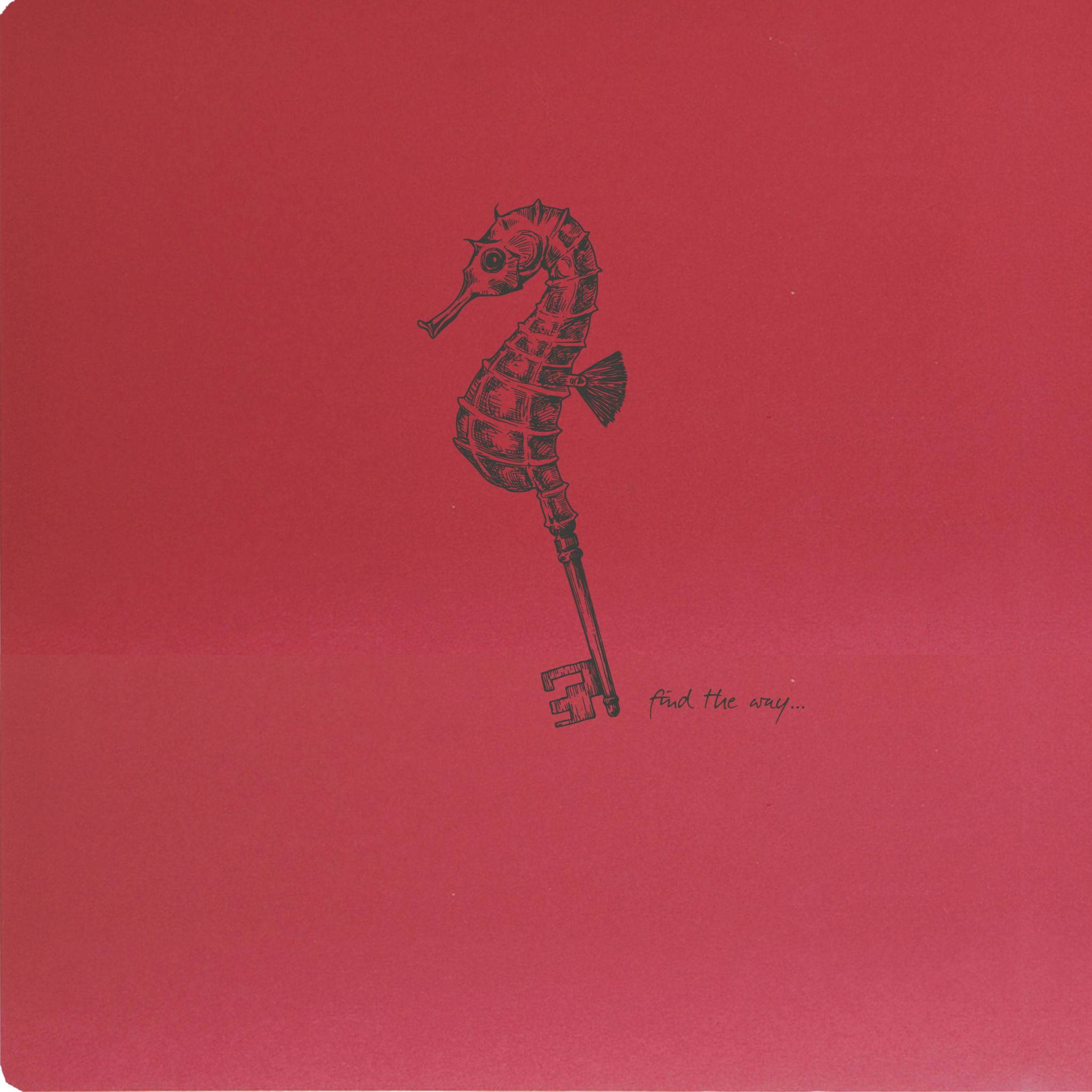 Clairefontaine 5x Skizzenheft mit Fadenbindung, 50 Blatt 15,5x15,5cm Rot 930032C