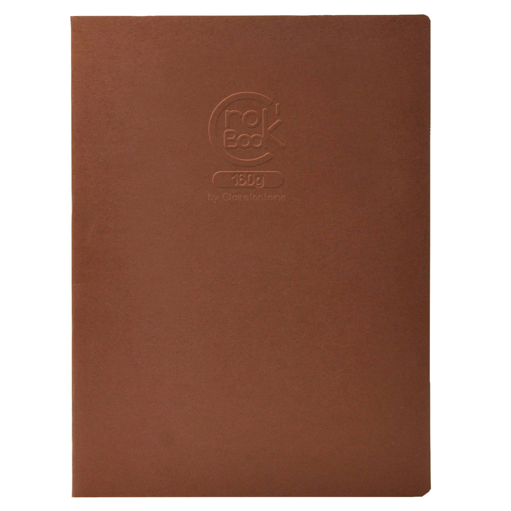 Clairefontaine 10x Skizzenheft 24x32cm Hoch20 Bl weiß 160g sortierung 60356C