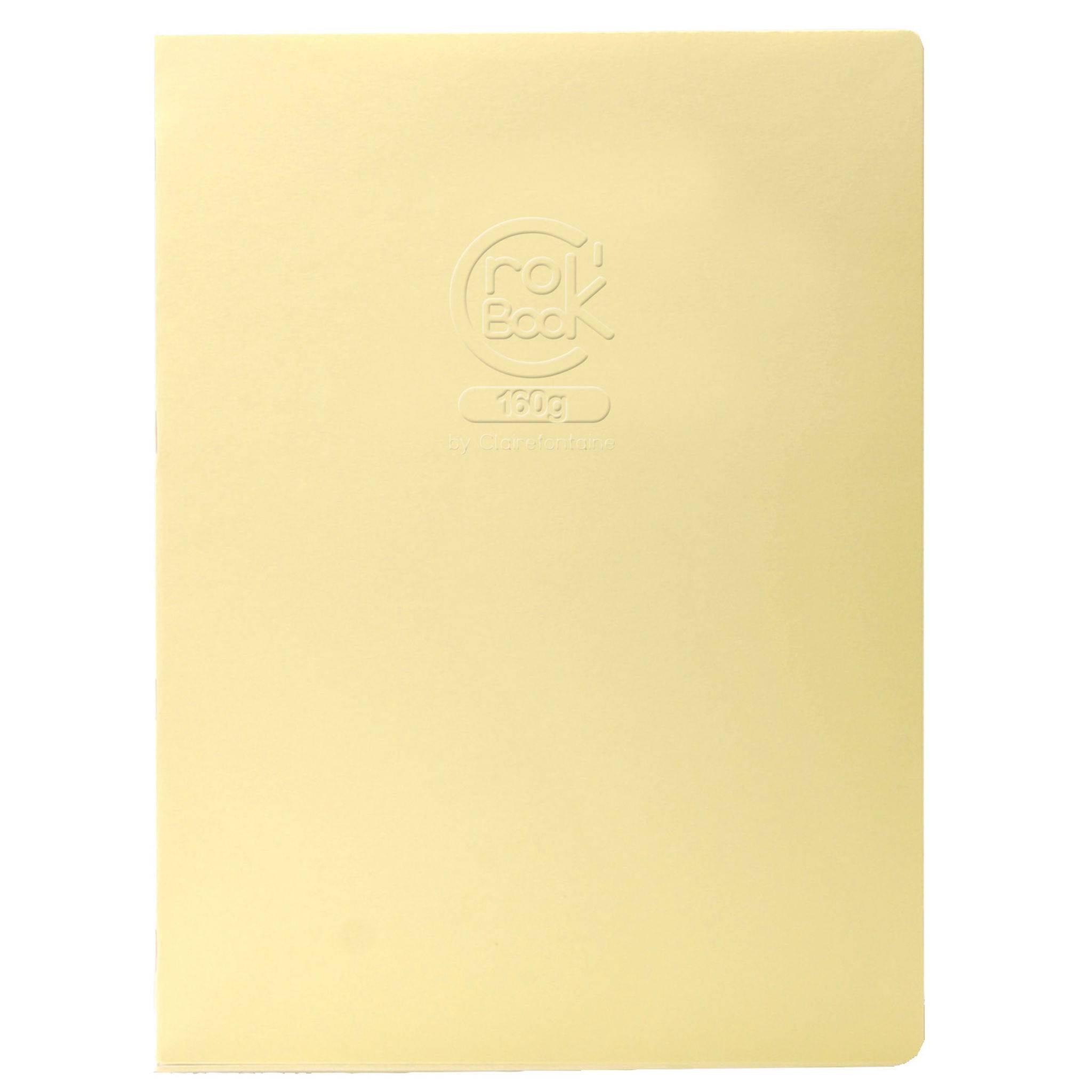 Clairefontaine 5x Skizzenheft Crok'Book A3 Hochformat 20 Blatt weiß 60336C