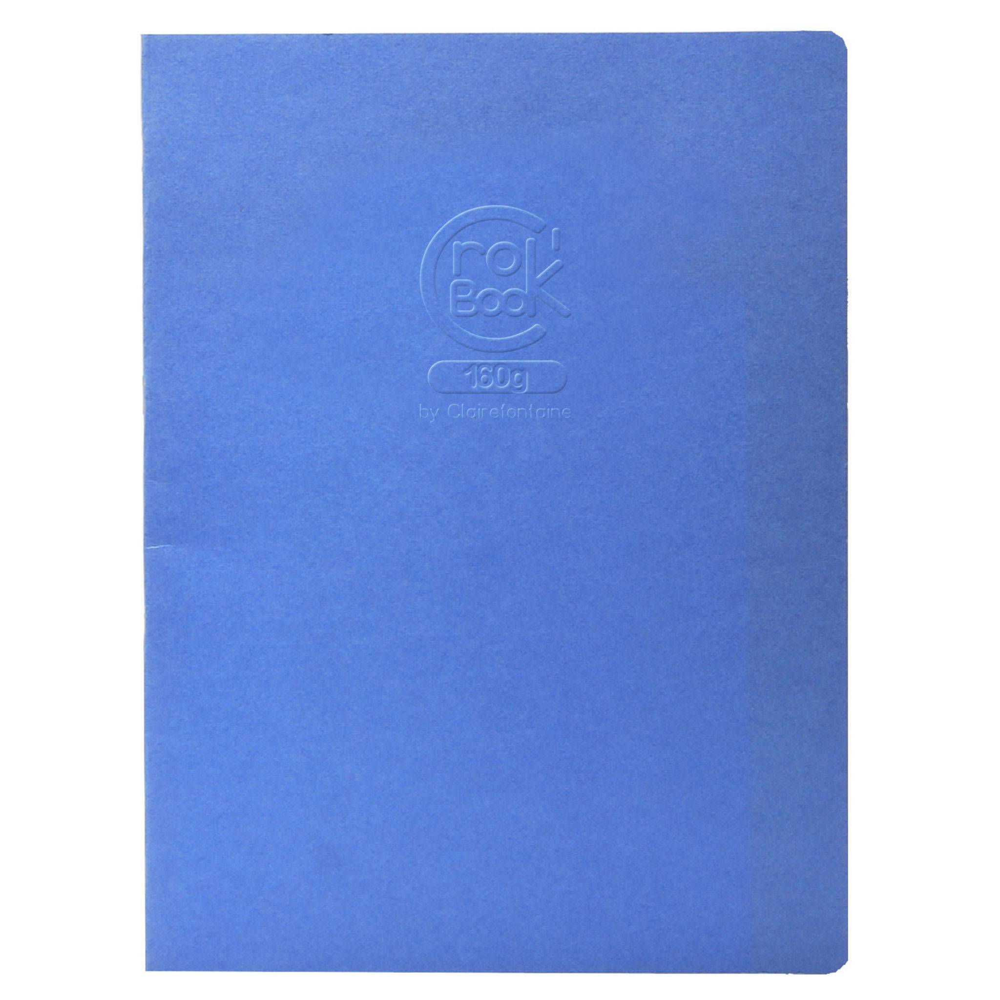 Clairefontaine 10x Skizzenheft Crok'Book A4 Hochformat 20 Blatt weiß 60337C
