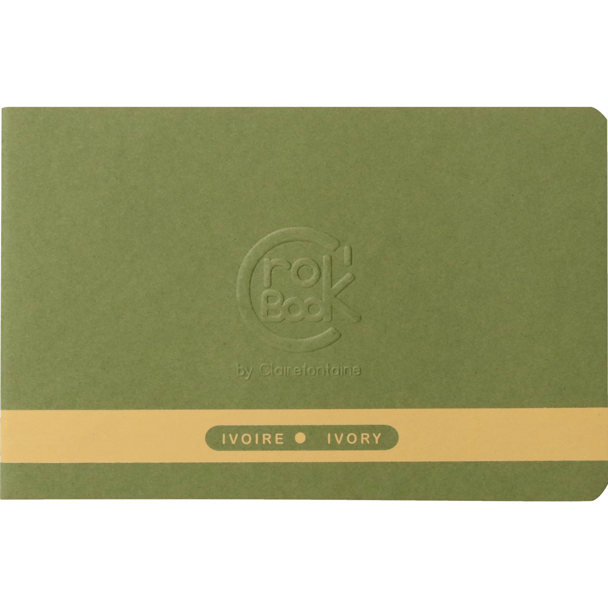 Clairefontaine 10x Skizzenheft 17x11cm Querformat 24 Blatt elfenbein 60310C