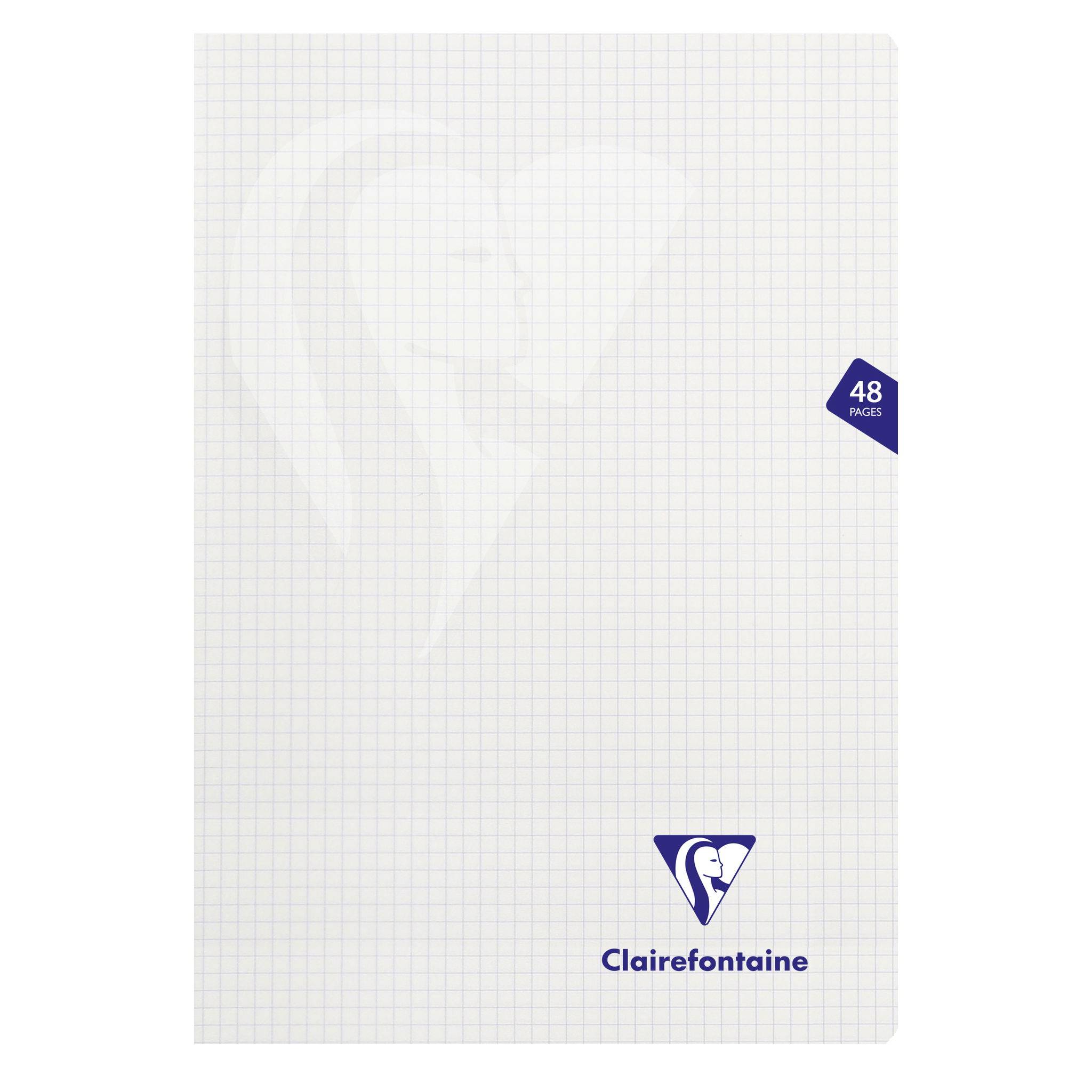 Clairefontaine 10x Mimesys Heft PP A4 24 Bl kariert, sortiert Sortiert 303102C