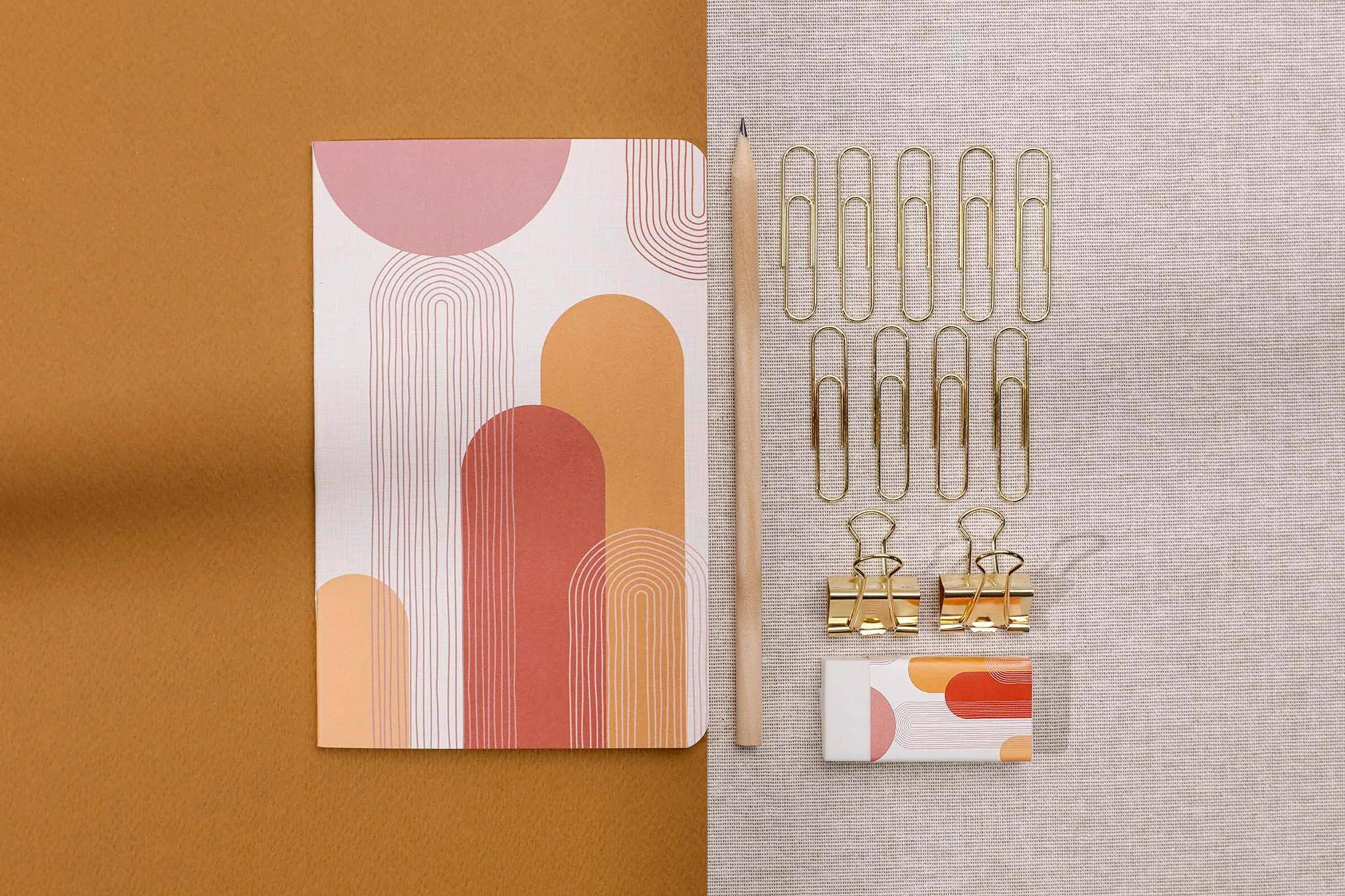Clairefontaine 3x Briefpapier Set 18,5x19,3 cm 32 Blatt liniert 116071C