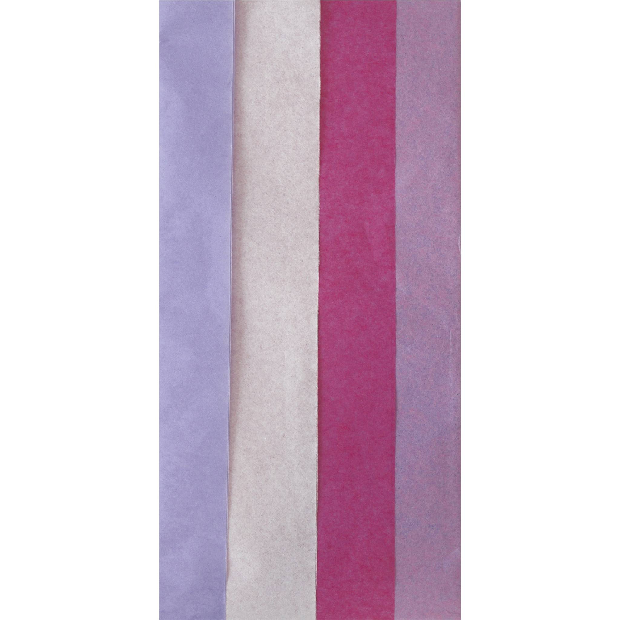 Clairefontaine 12x Pack. 6 Blatt Seidenpapier 50x70 cm, Farben sortiert 24303-FC