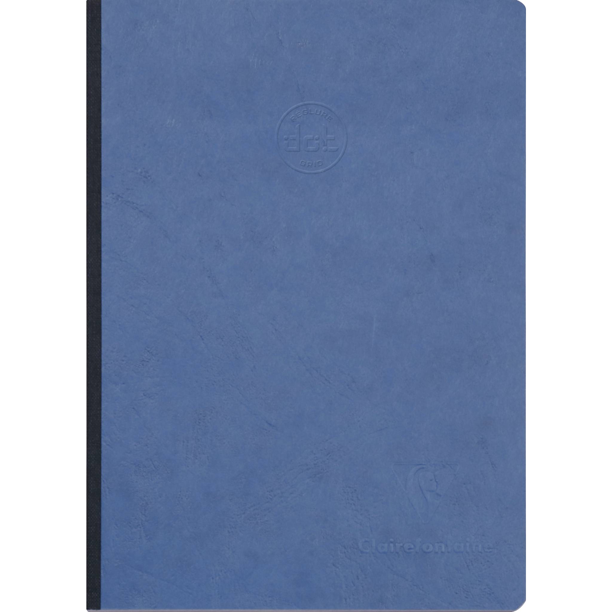 Clairefontaine 5x Age Bag Notizbuch A5 96 Blatt DOT, Einband blau - Blau 795434C