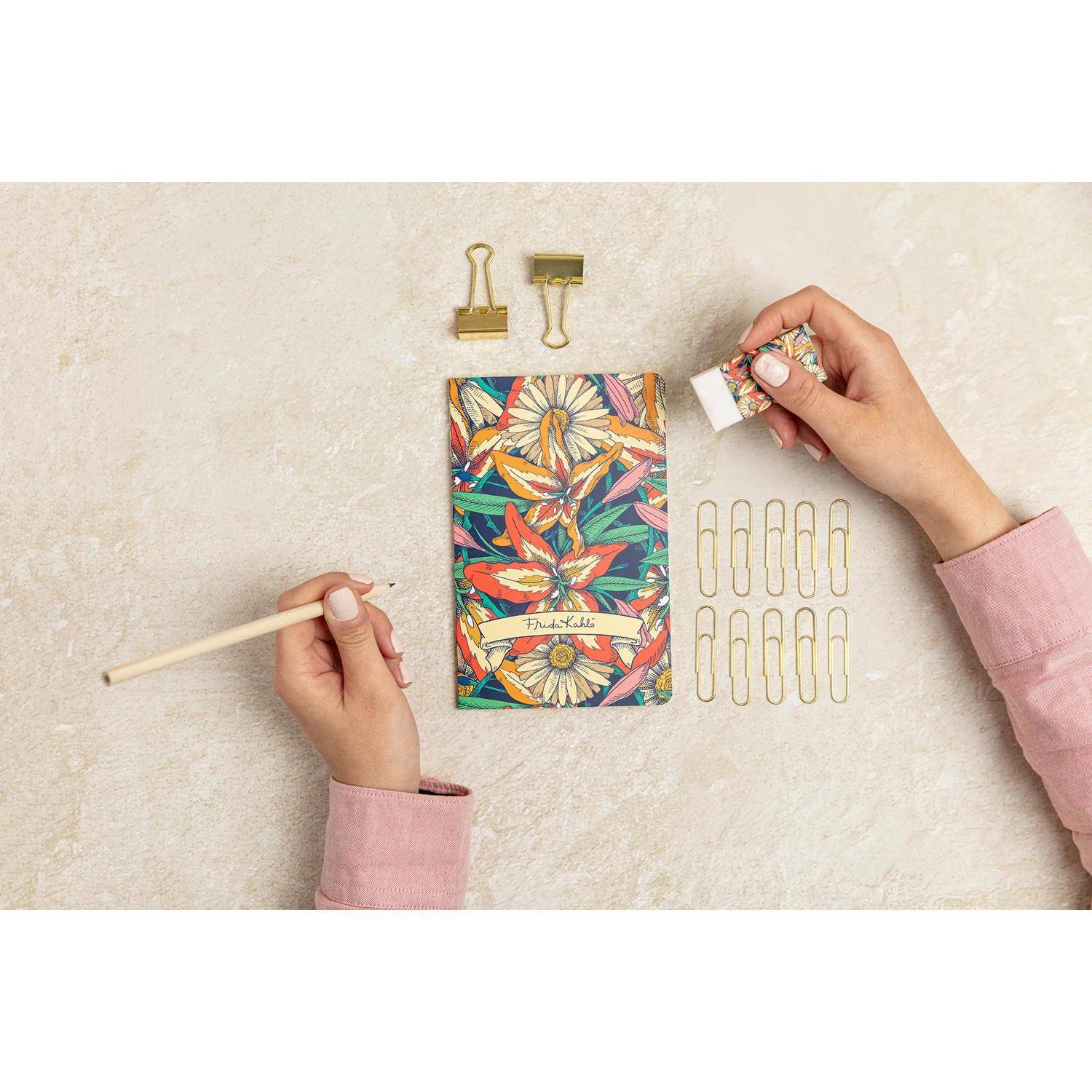 Clairefontaine 3x Schreibset Notizbuch 11x17 cm 32 Bl liniert Seiten 116231C