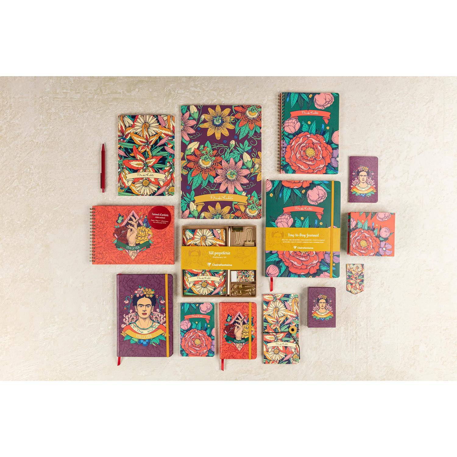 Clairefontaine 3x Schreibset Notizbuch 11x17 cm 32 Bl liniert Seiten 116231C