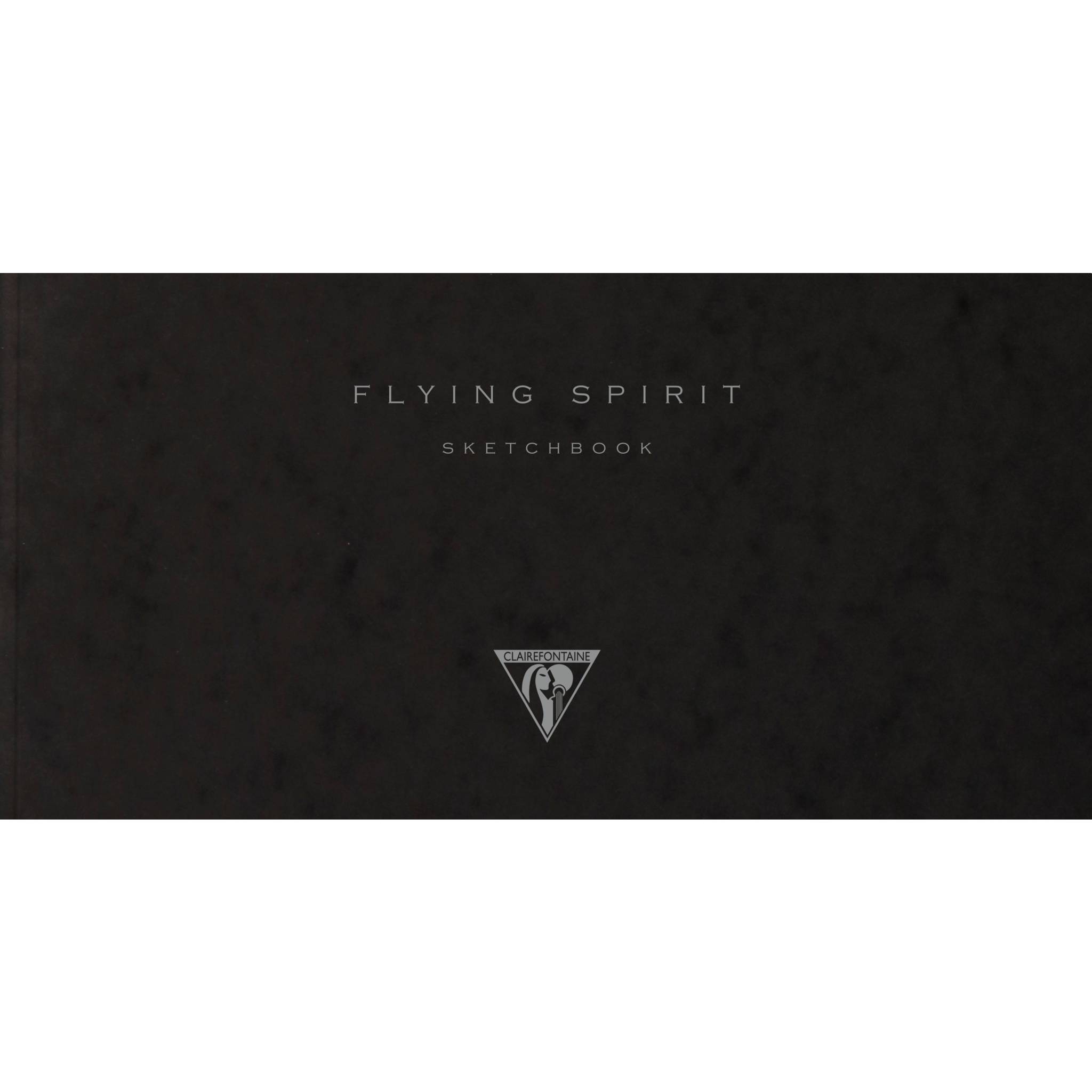 Clairefontaine 5x Heft 50 Blatt 10,5x21cm 90g elfenbein Schwarz 930025C