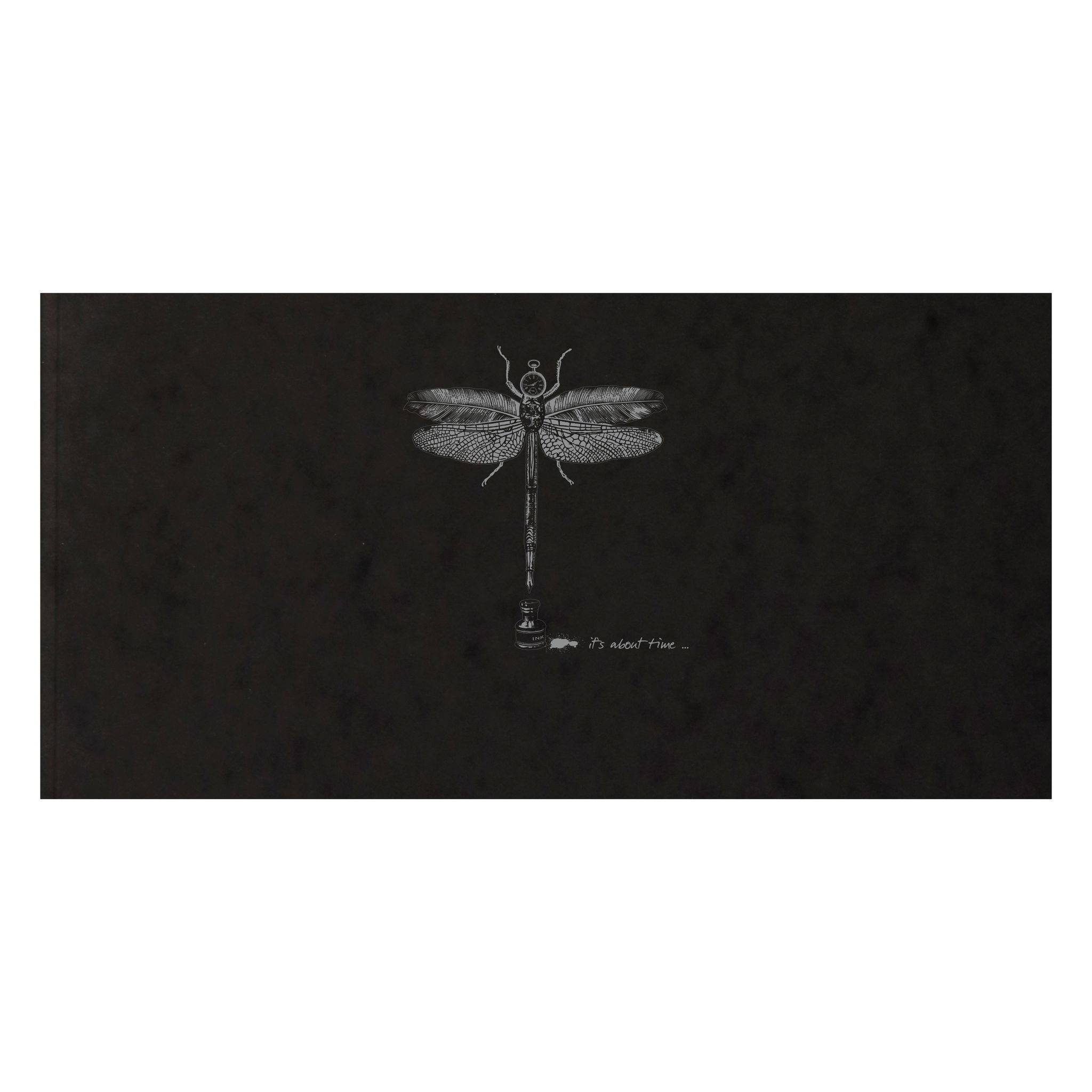 Clairefontaine 5x Heft 50 Blatt 10,5x21cm 90g elfenbein Schwarz 930025C