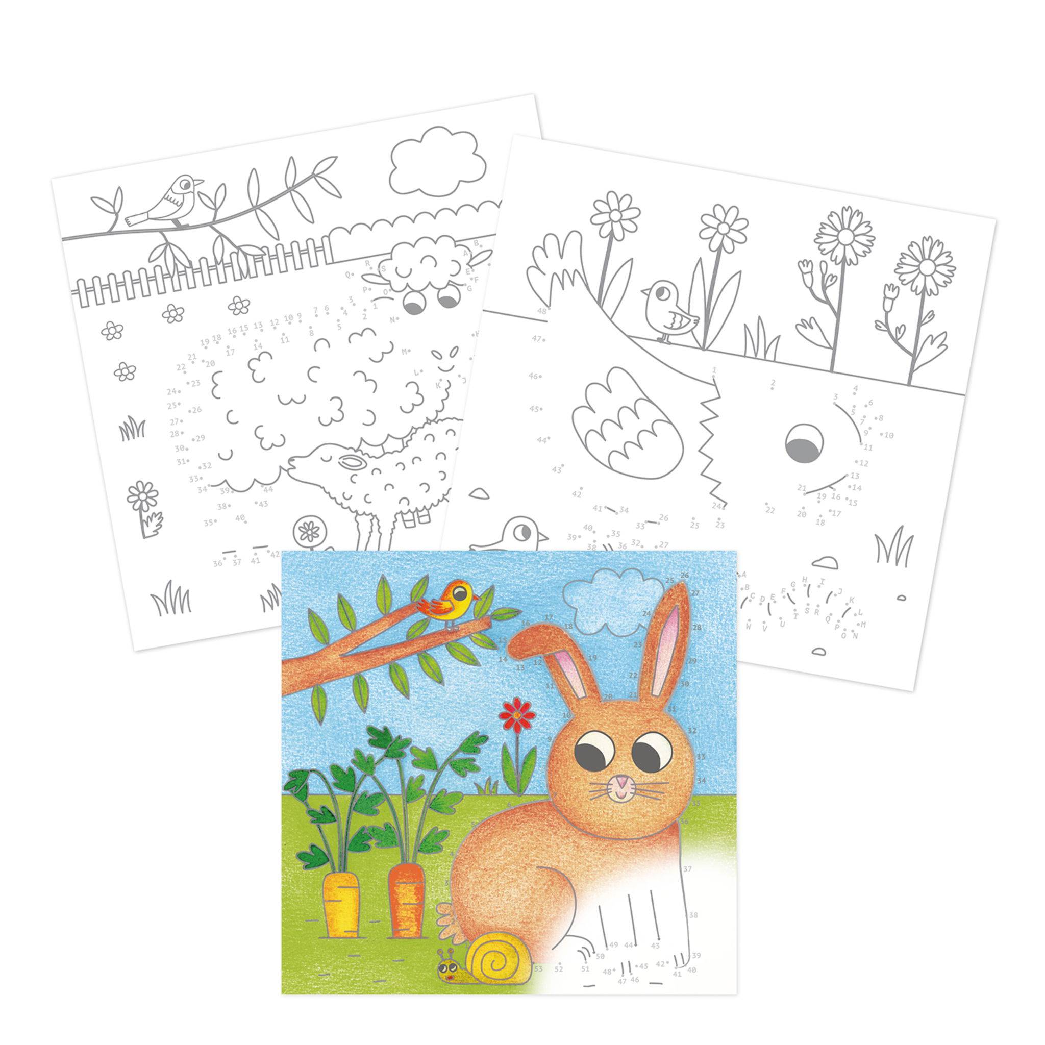 Avenue Mandarine 5x Graffy Point, Bauernhof - Orange GY153C