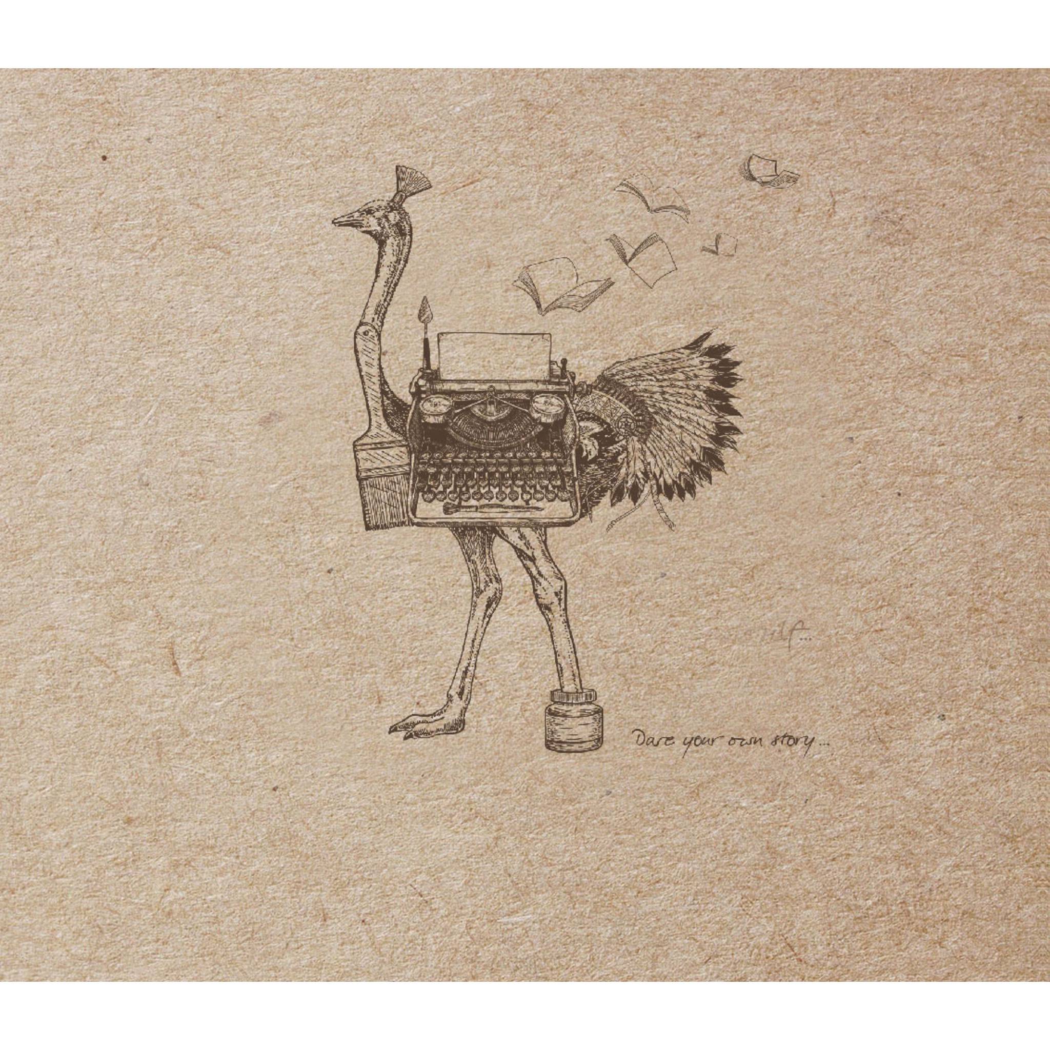 Clairefontaine 5x Heft mit Fadenbindung 50 Blatt 15,5x15,5cm elfenbein 930024C