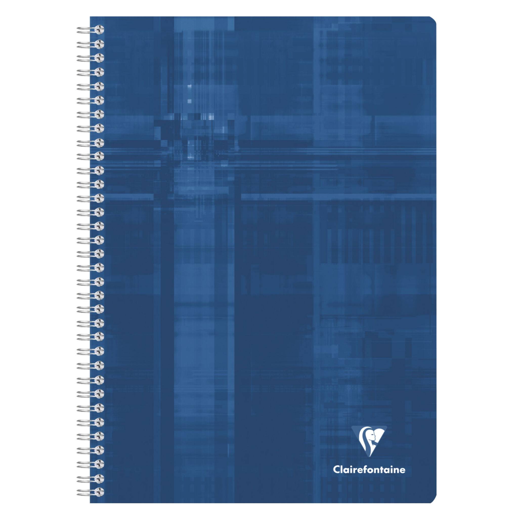 Clairefontaine 3x Spiralbuch A4, 180 Blatt französische Lineatur Sortiert 8181C