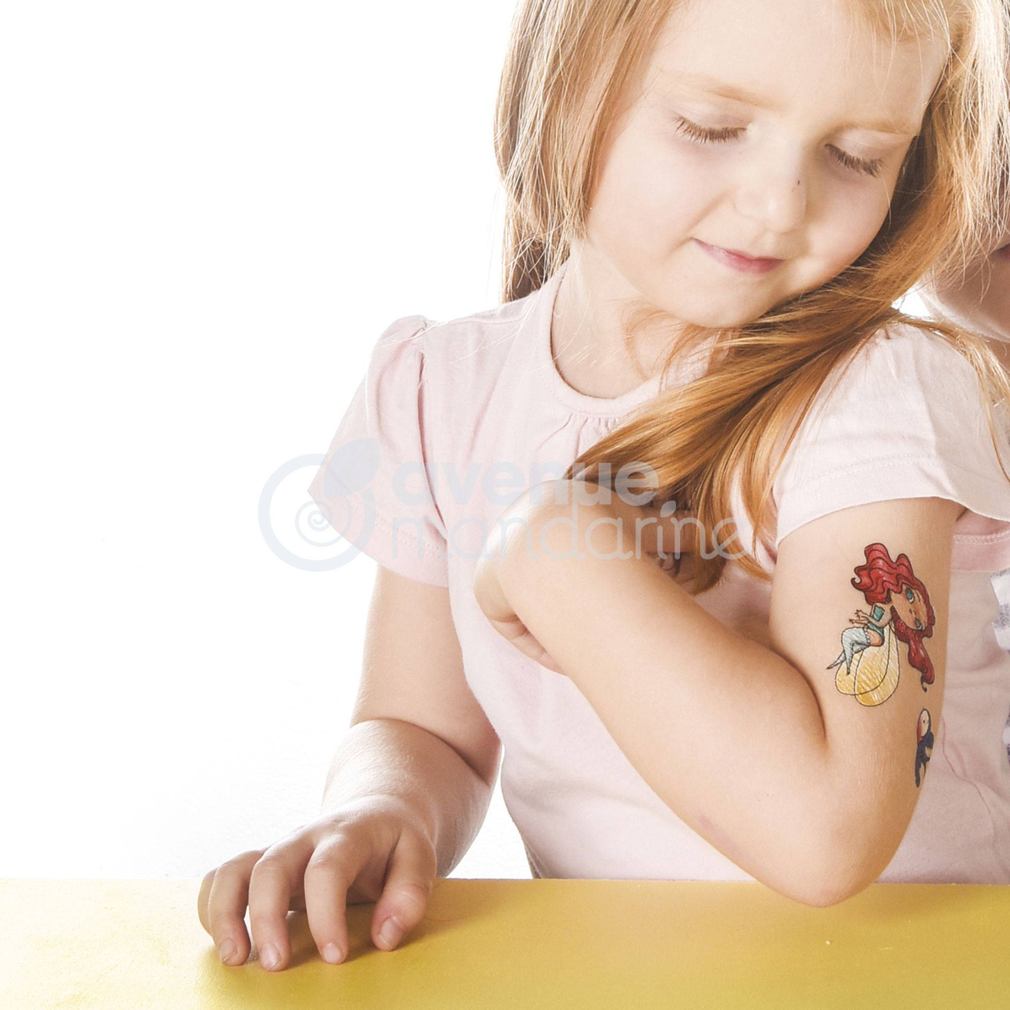 Avenue Mandarine 10x Tattoo' Mania, Fee - Mehrfarbig CC002O