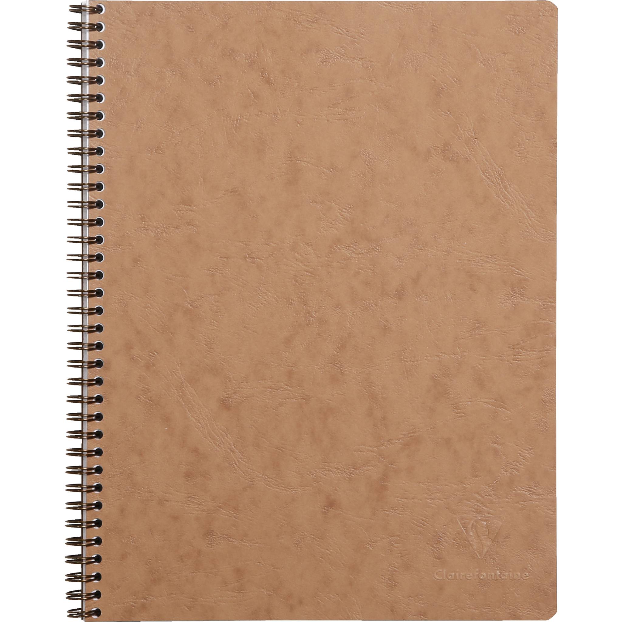 Clairefontaine 5x Age Bag Collegeblock A4+ 80 Blatt liniert Tabak 78256C