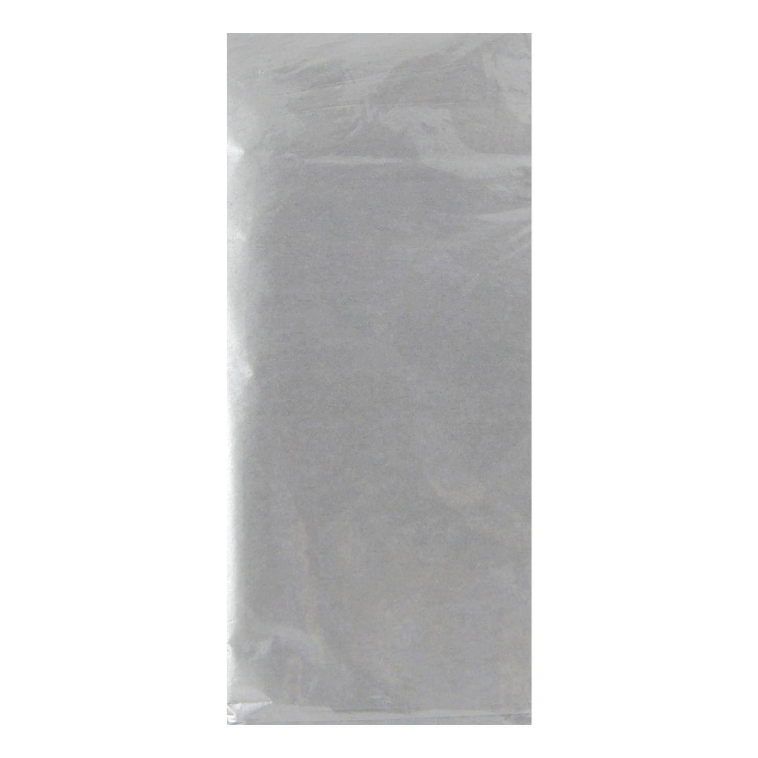 Clairefontaine 12x Seidenpapier Pack. 6 Blatt 50x70cm silber Metallic- 6666-SC
