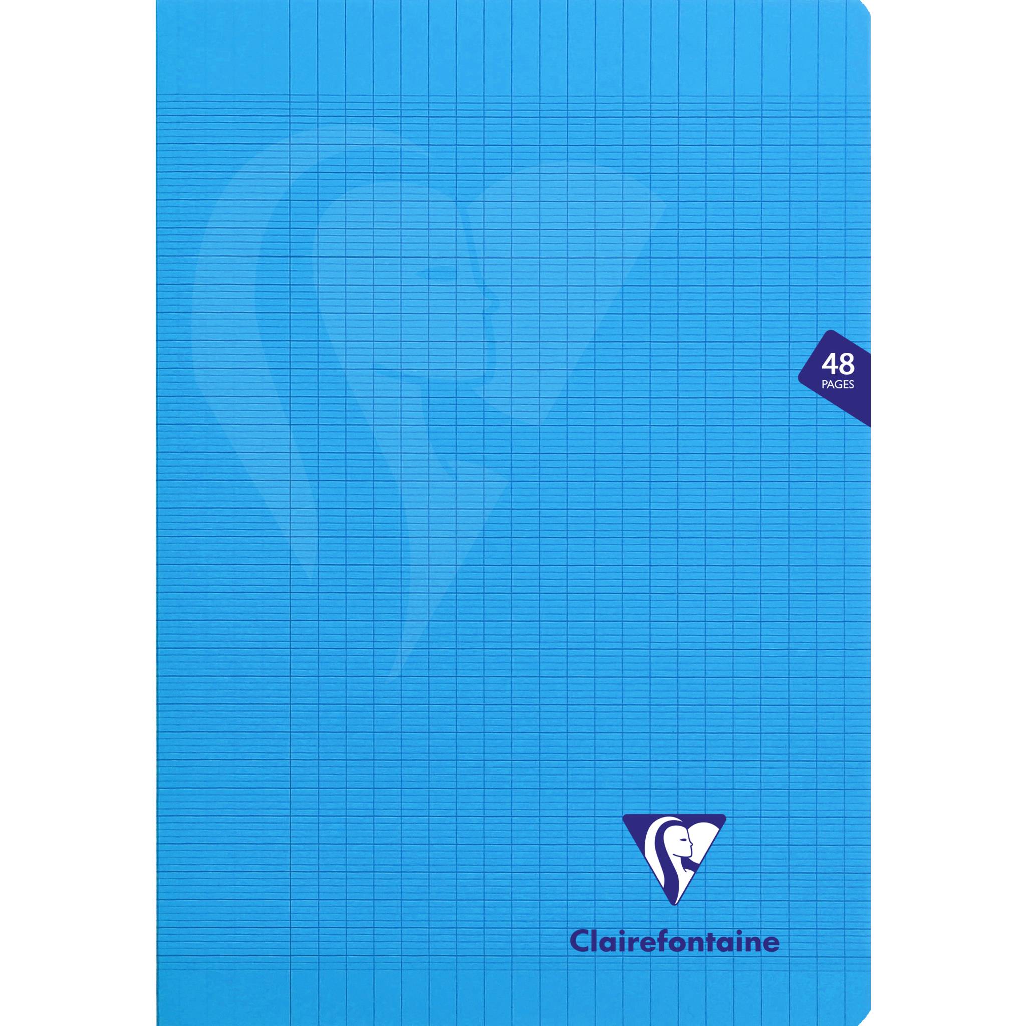 Clairefontaine 10x Heft A4 Mimesys, 24 Blatt 90g - Blau 323101C