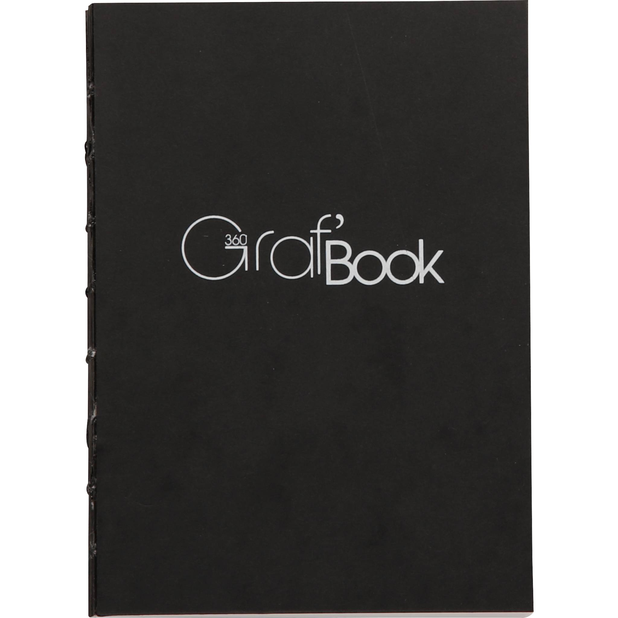 Clairefontaine 5x Skizzenbuch A6 100 Blatt offene Fadenheftung Schwarz 975800C