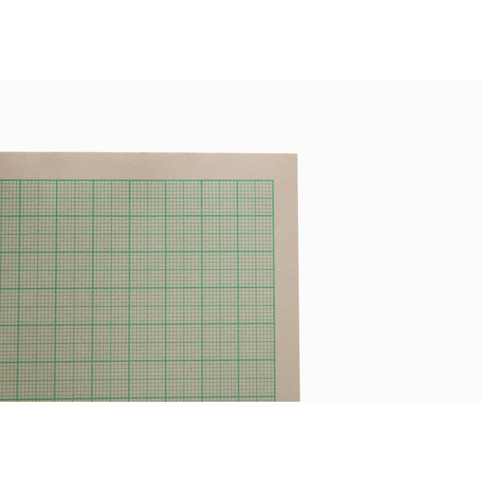 Clairefontaine 10x Chartwell Block geleimt, 50 Blatt A4 70g 1,5 & 10mm - J14BZ