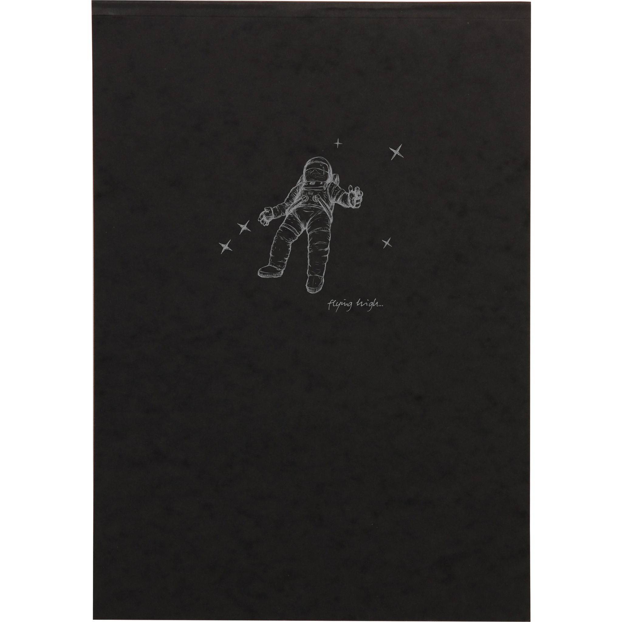 Clairefontaine 5x Flying Spirit Block geleimt A4 90g 50 Blatt - Schwarz 975807C