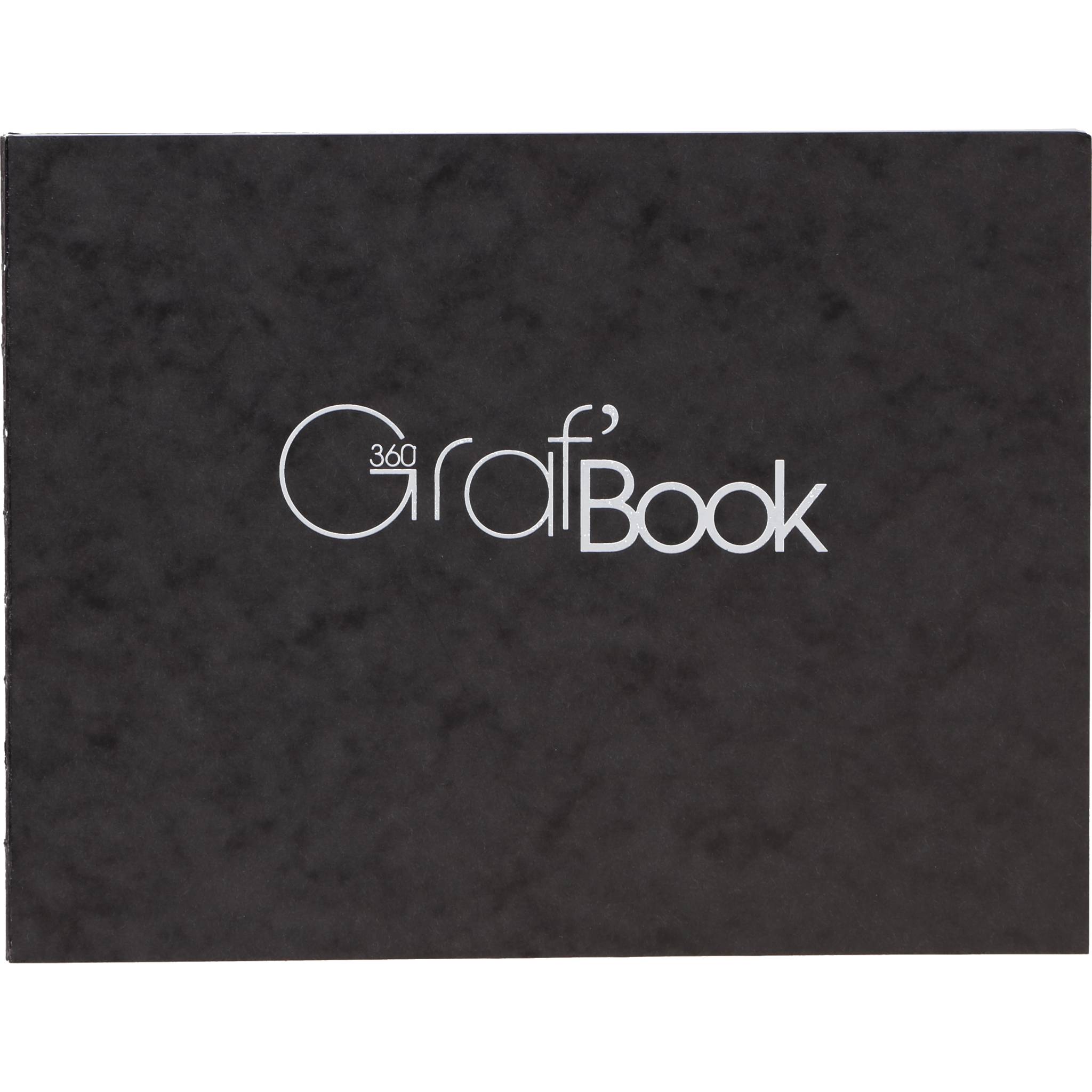 Clairefontaine 5x Skizzenbuch 19x25cm 100 Blatt Schwarz 975805C