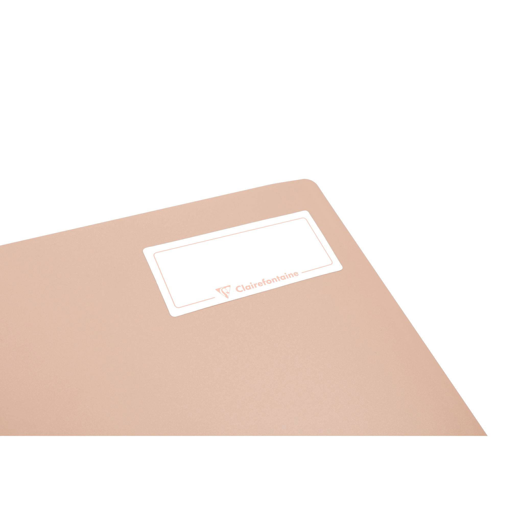 Clairefontaine 10x Koverbook Heft 24x32cm, 48 Blatt 90g Minze/Puderrosa 981473C
