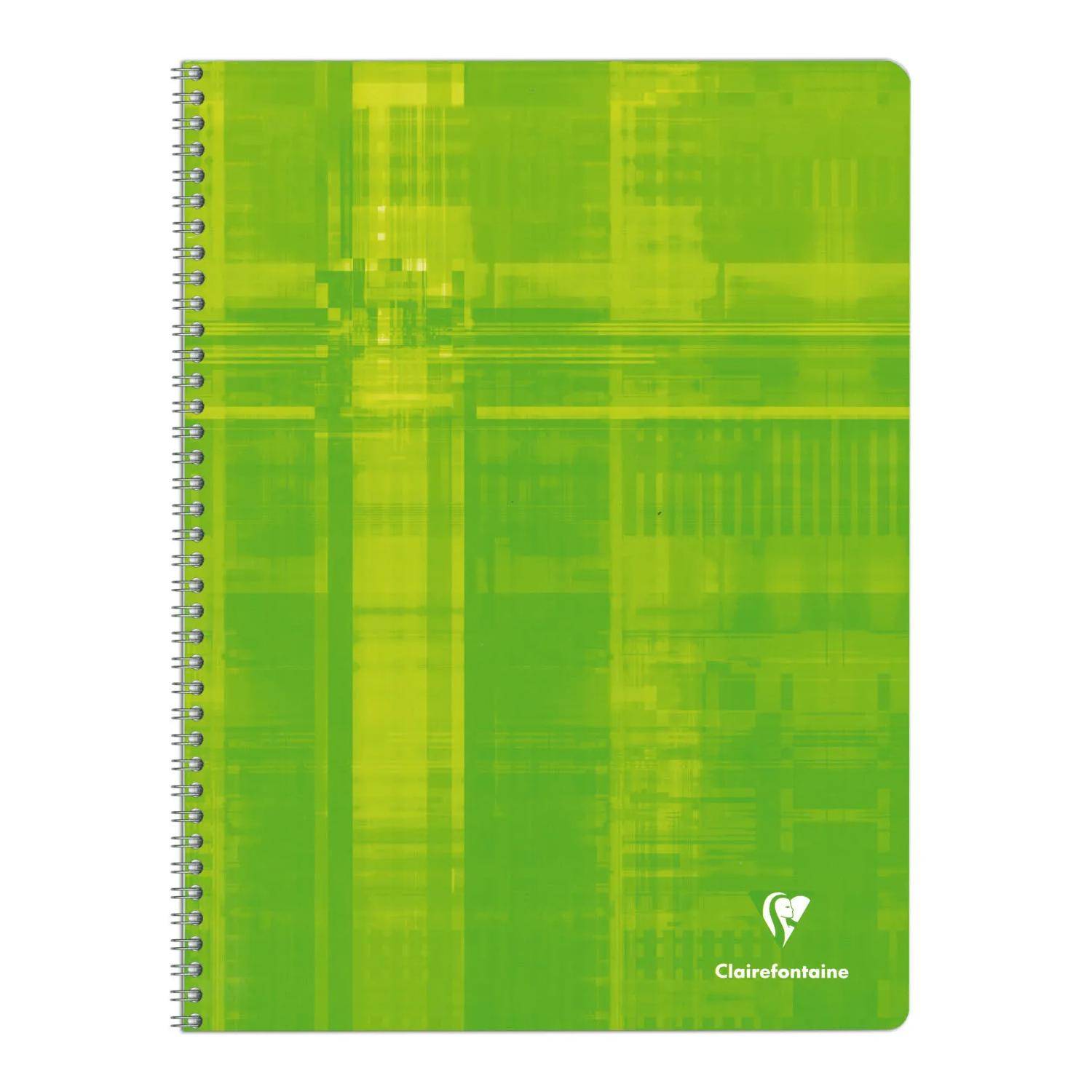 Clairefontaine 5x Spiralbuch 24x32 cm, 90 Blatt 90g, kariert 5/5 Sortiert 8352C