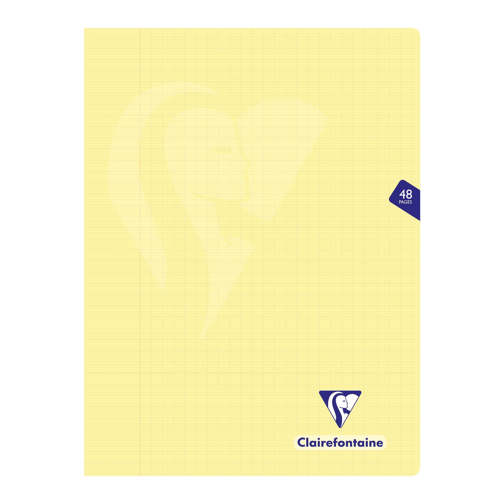 Clairefontaine 10x Mimesys Pastell, Heft 24x32cm, 24 Blatt Sortiert 308311C