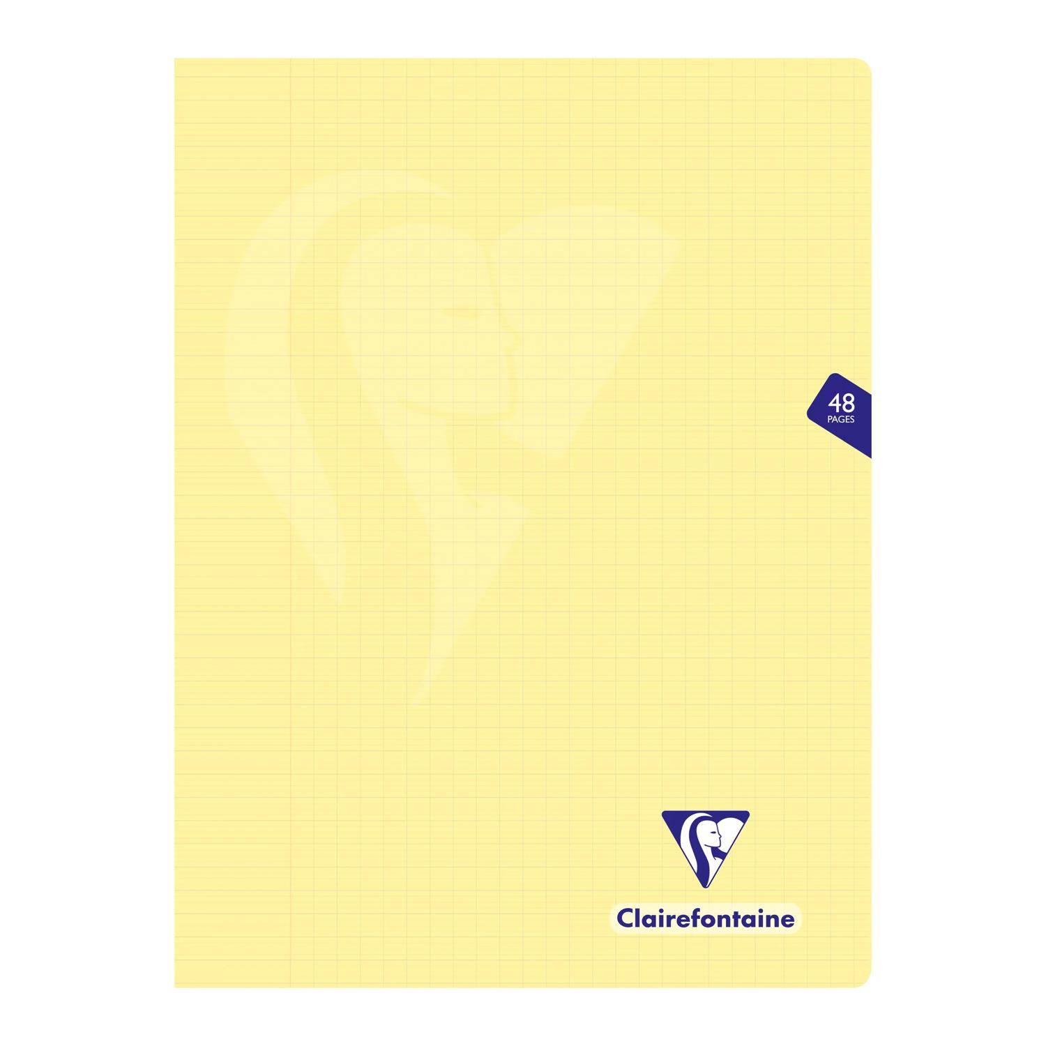 Clairefontaine 10x Mimesys Pastell, Heft 24x32cm, 24 Blatt Sortiert 308311C
