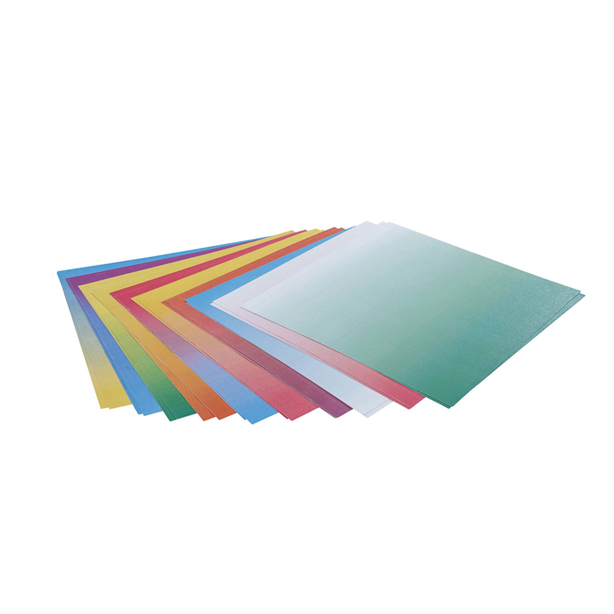 Clairefontaine 5x Origami, Pkg 100 Bl 70g/m2 im Format 20x20cm Mehrfarbig 95011C