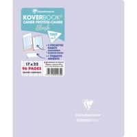 Clairefontaine 10x Koverbook Heft 17x22cm, 48 Blatt Flieder/limettengrün 951475C Clairefontaine 10x Koverbook Heft 17x22cm, 48 Blatt Flieder/limettengrün 951475C