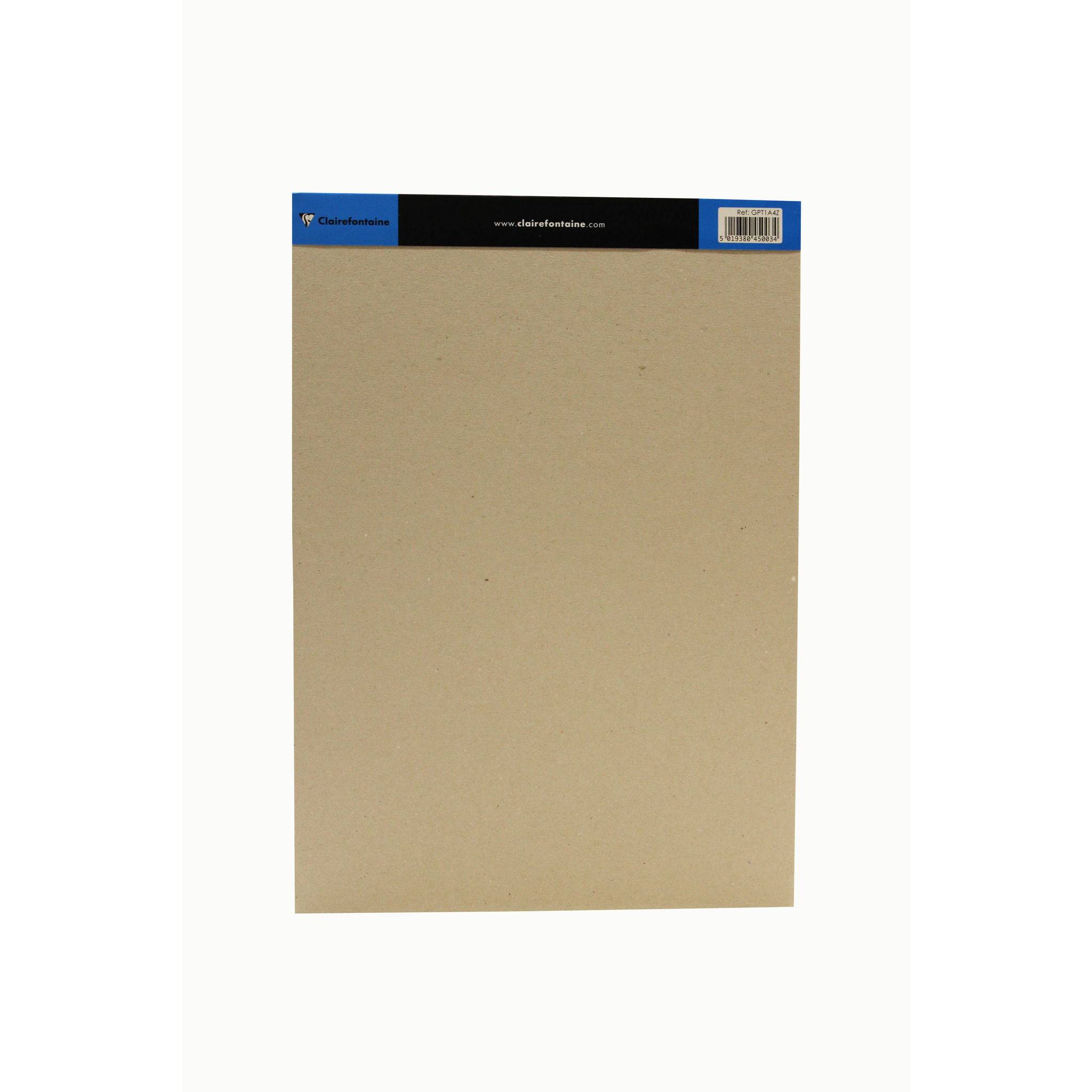Clairefontaine 5x Goldline Transparentpapier Block geleimt, 50 Bl A4 90g GPT1A4Z